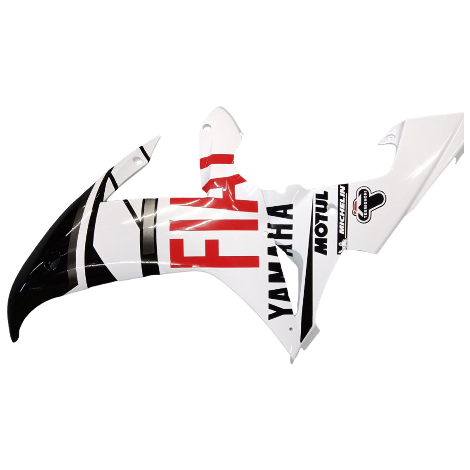 2002-2003 Yamaha YZF-R1 Black White No.46 FIAT Racing Fairings Generic