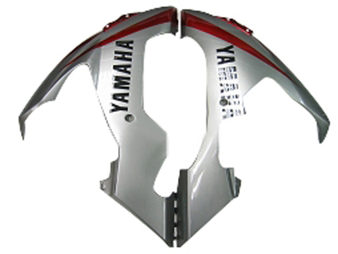Yamaha YZF-R1 Rouge 2004-2006 & Carénages Silver Racing génériques