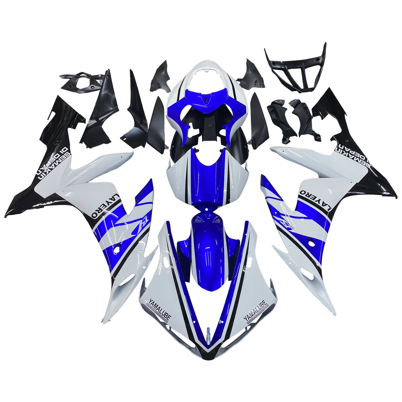 2004-2006 Yamaha YZF 1000 R1 Fairing Kit Bodywork Plastic ABS