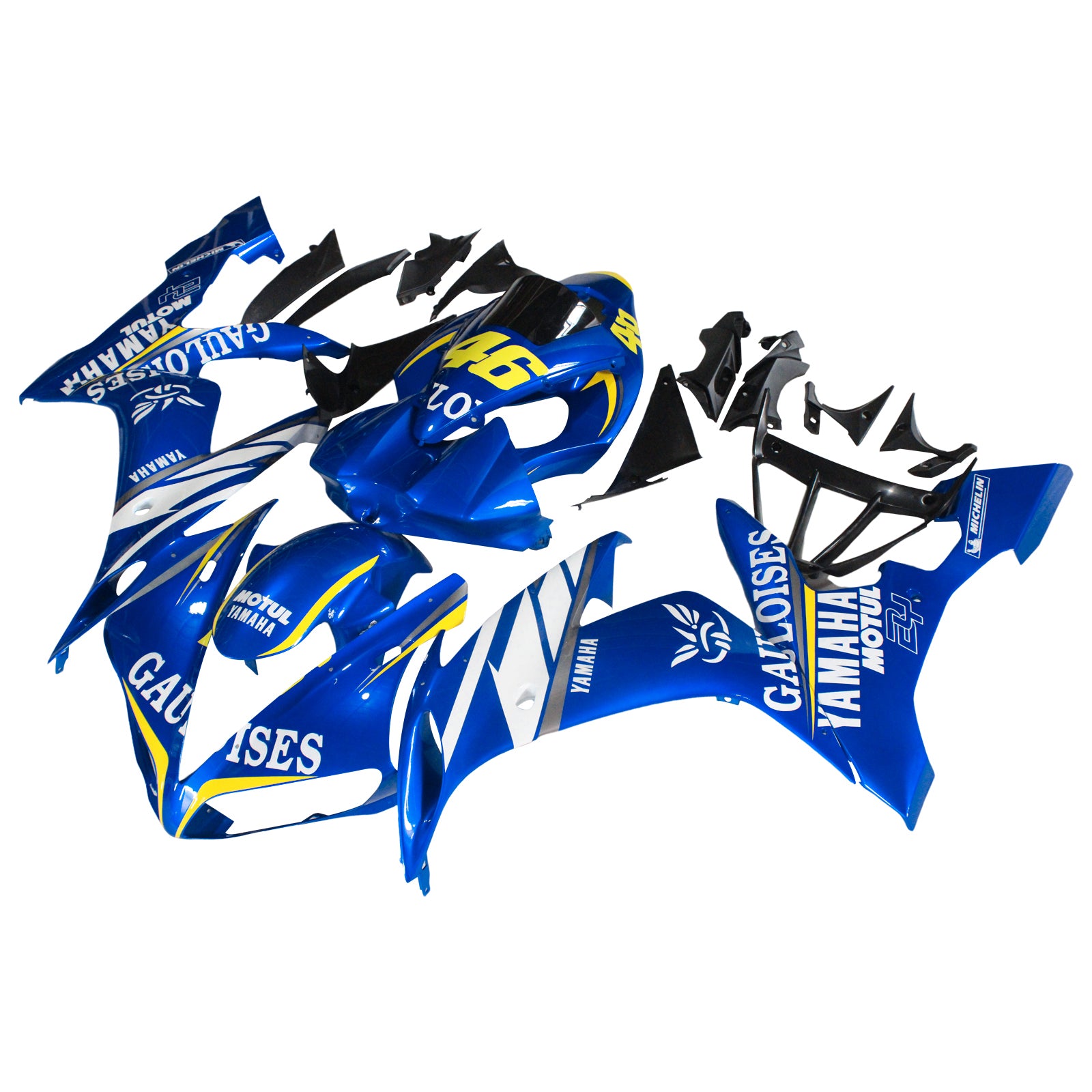 2004-2006 Yamaha YZF 1000 R1 Injection Fairing Kit Bodywork Plastic ABS #133