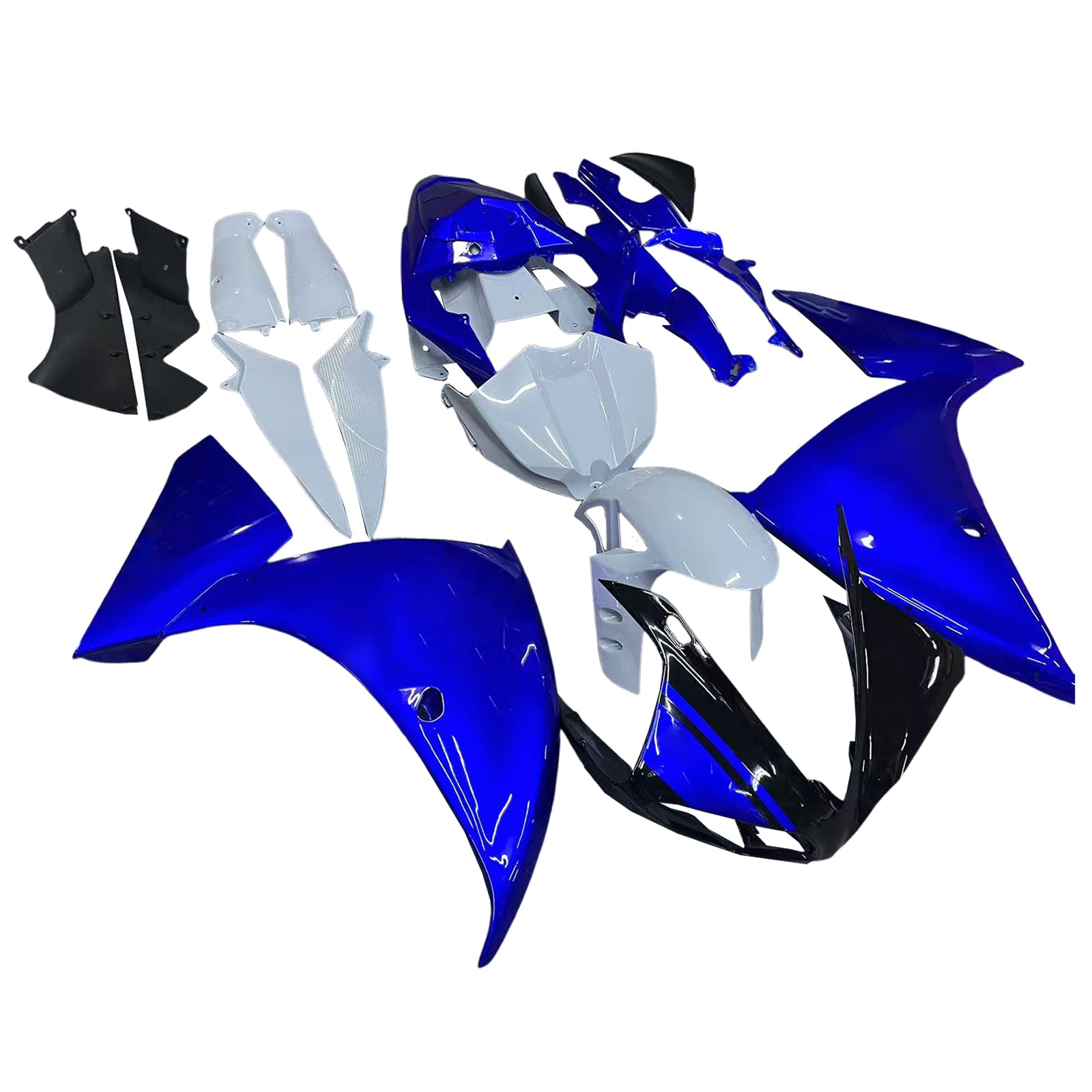 2009-2011 Yamaha YZF 1000 R1 Kit de carénage d'injection carrosserie plastique ABS # 169