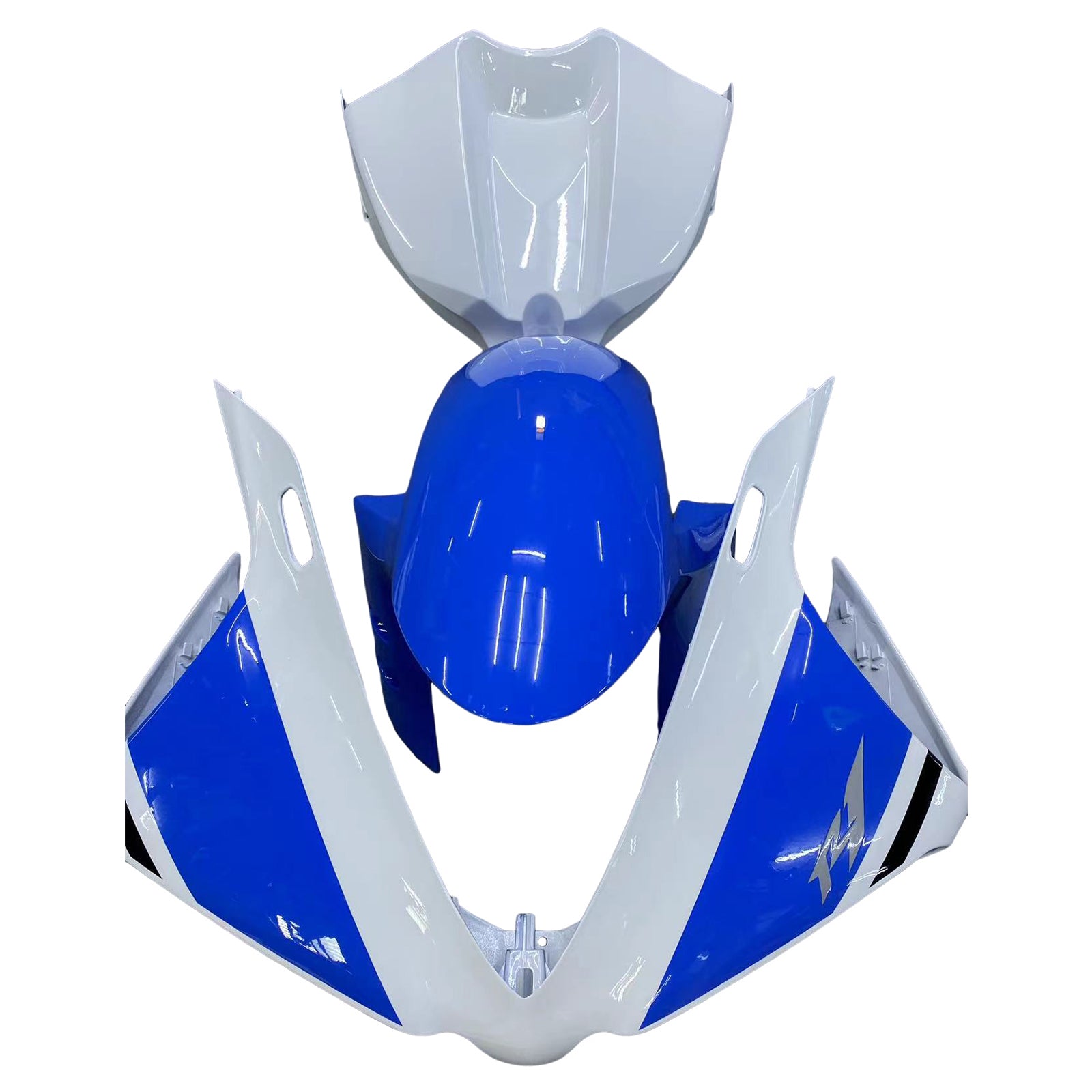 Kit de carénage bleu et blanc Yamaha R1 2012-2014