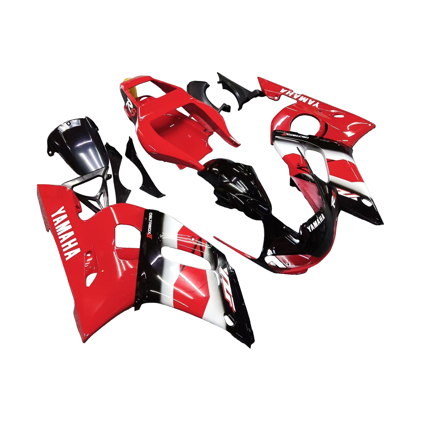 1998-2002 Yamaha YZF 600 R6 Injection Fairing Kit Bodywork Plastic ABS #116