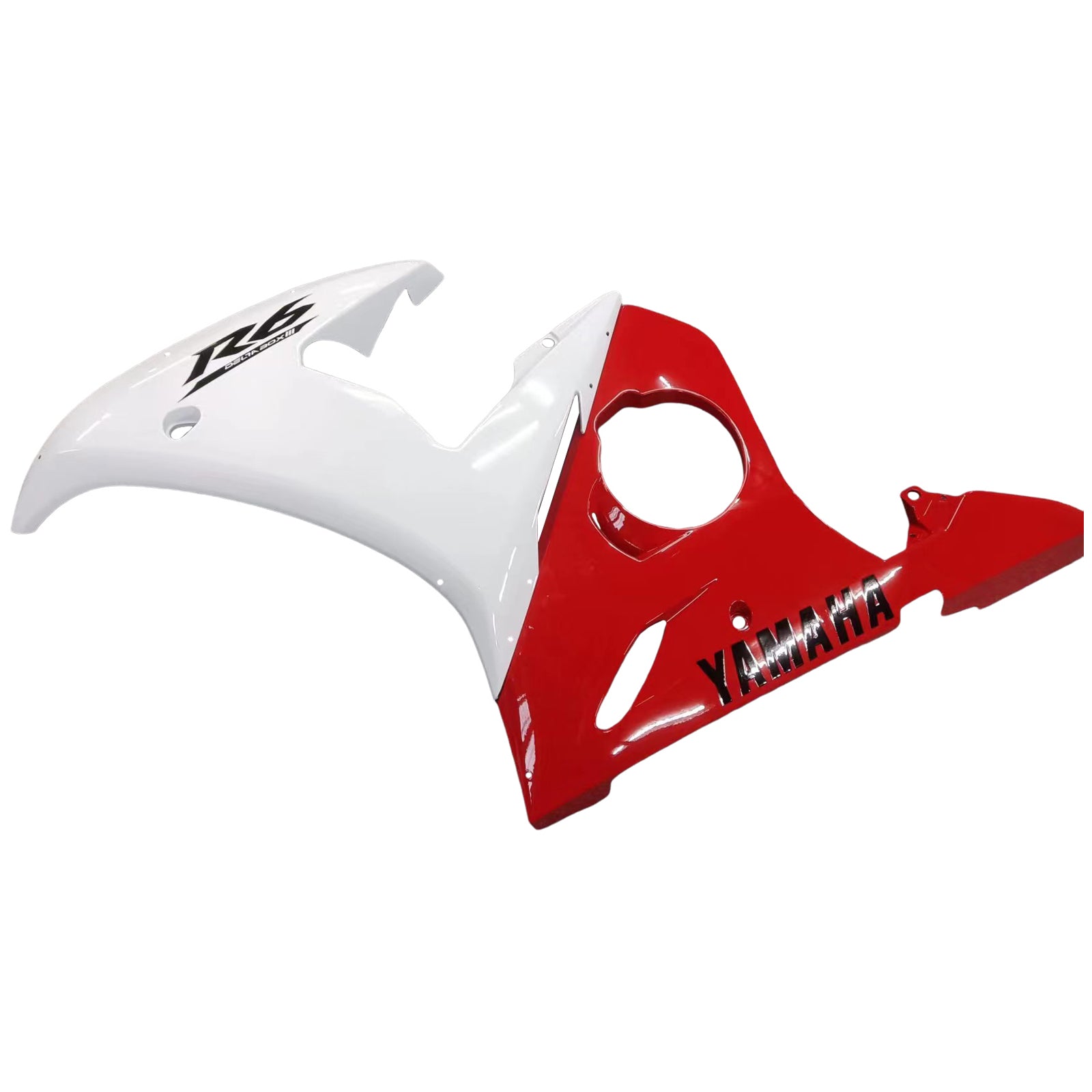 2003-2004 Yamaha R6 & 2006-2009 YZF R6S Fairing Red Mix White Kit