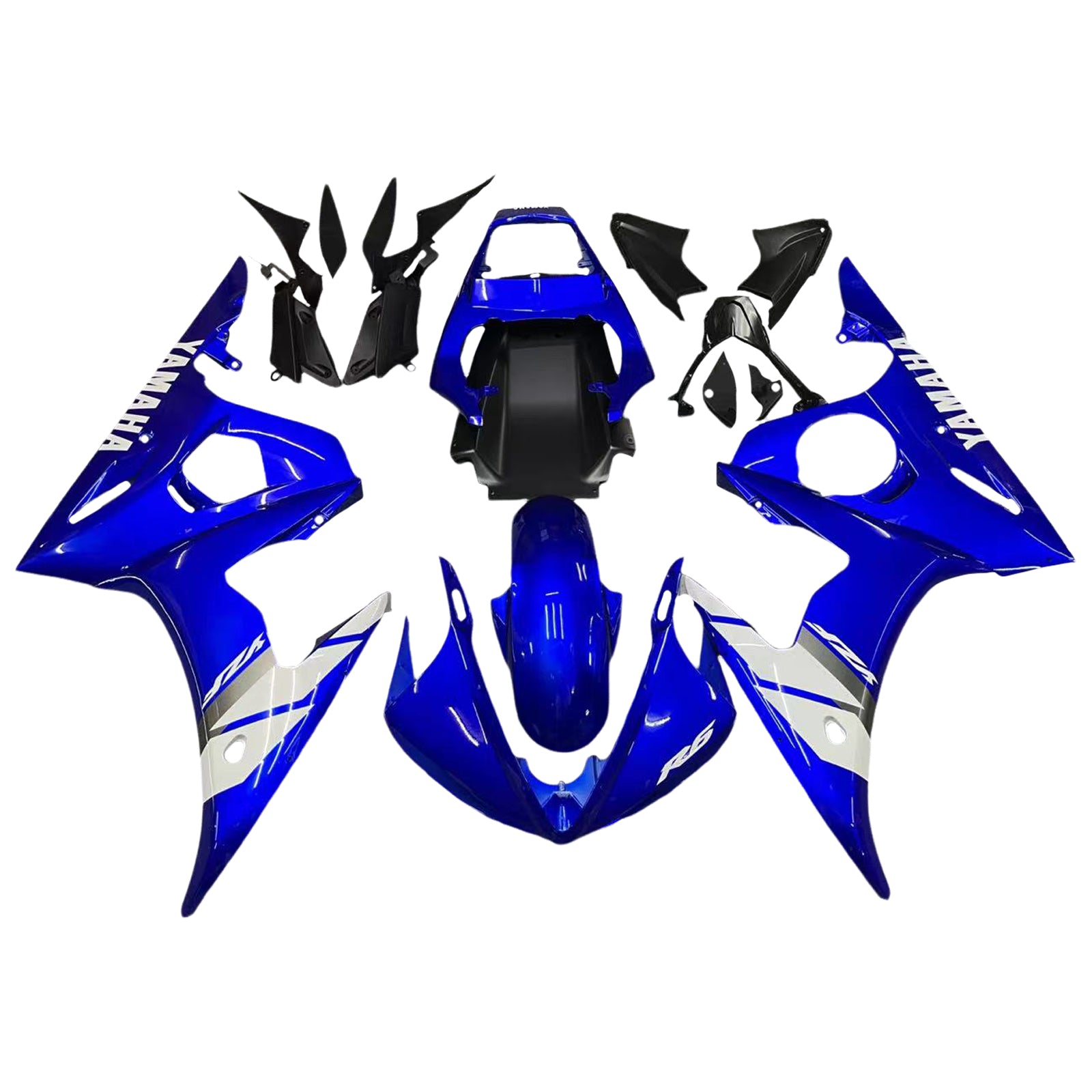 2003-2004 Yamaha R6 & 2006-2009 YZF R6S Fairing G-Blue Kit