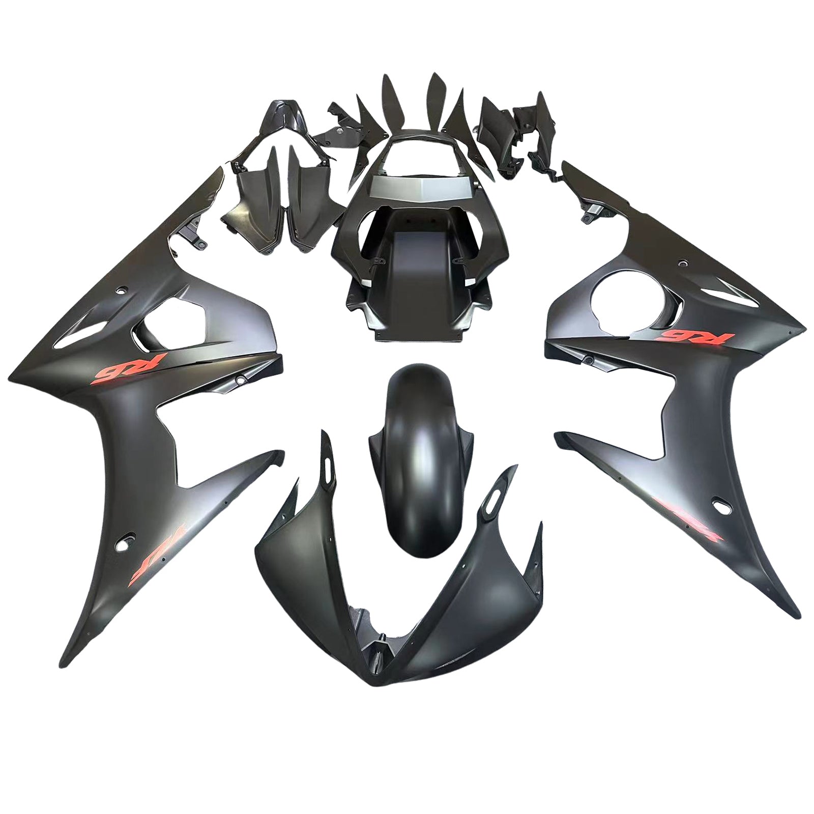 2003-2004 Yamaha YZF 600 R6 2006-2009 R6S Fairing Kit karosseri