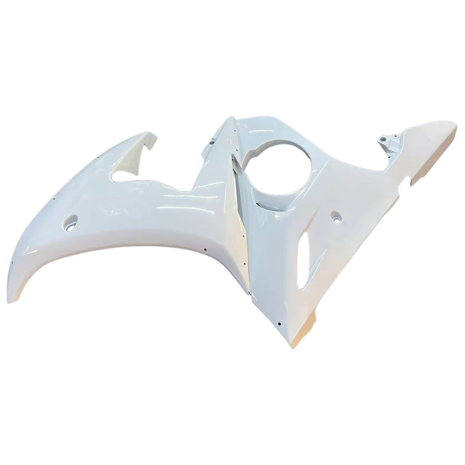 2003-2004 Yamaha YZF 600 R6 2006-2009 R6S Kit de carénage d'injection Amotopart carrosserie plastique ABS #103