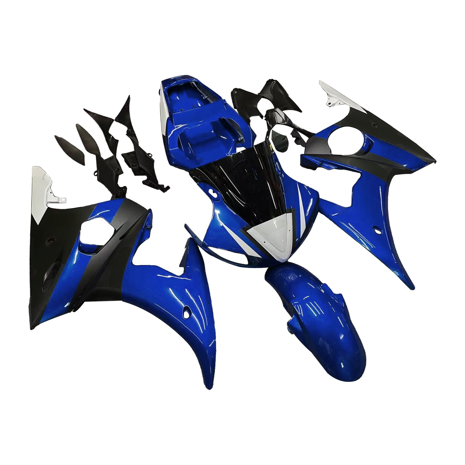 2003-2004 Yamaha YZF 600 R6/R6S Injection Fairing Kit Bodywork Plastic ABS #156