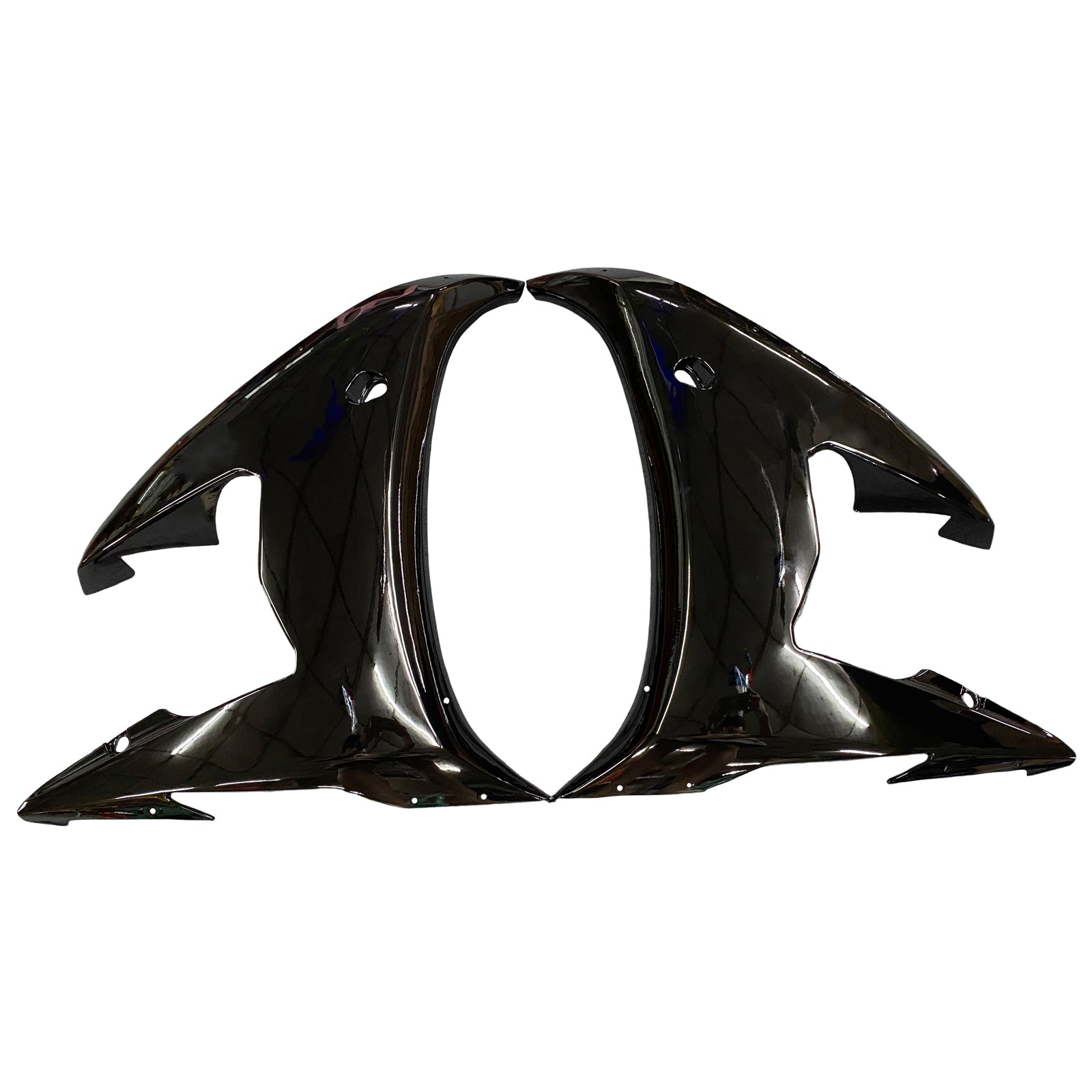 2005 Yamaha YZF 600 R6 Amotopart Injection Fairing Kit Bodywork Plastic ABS #14