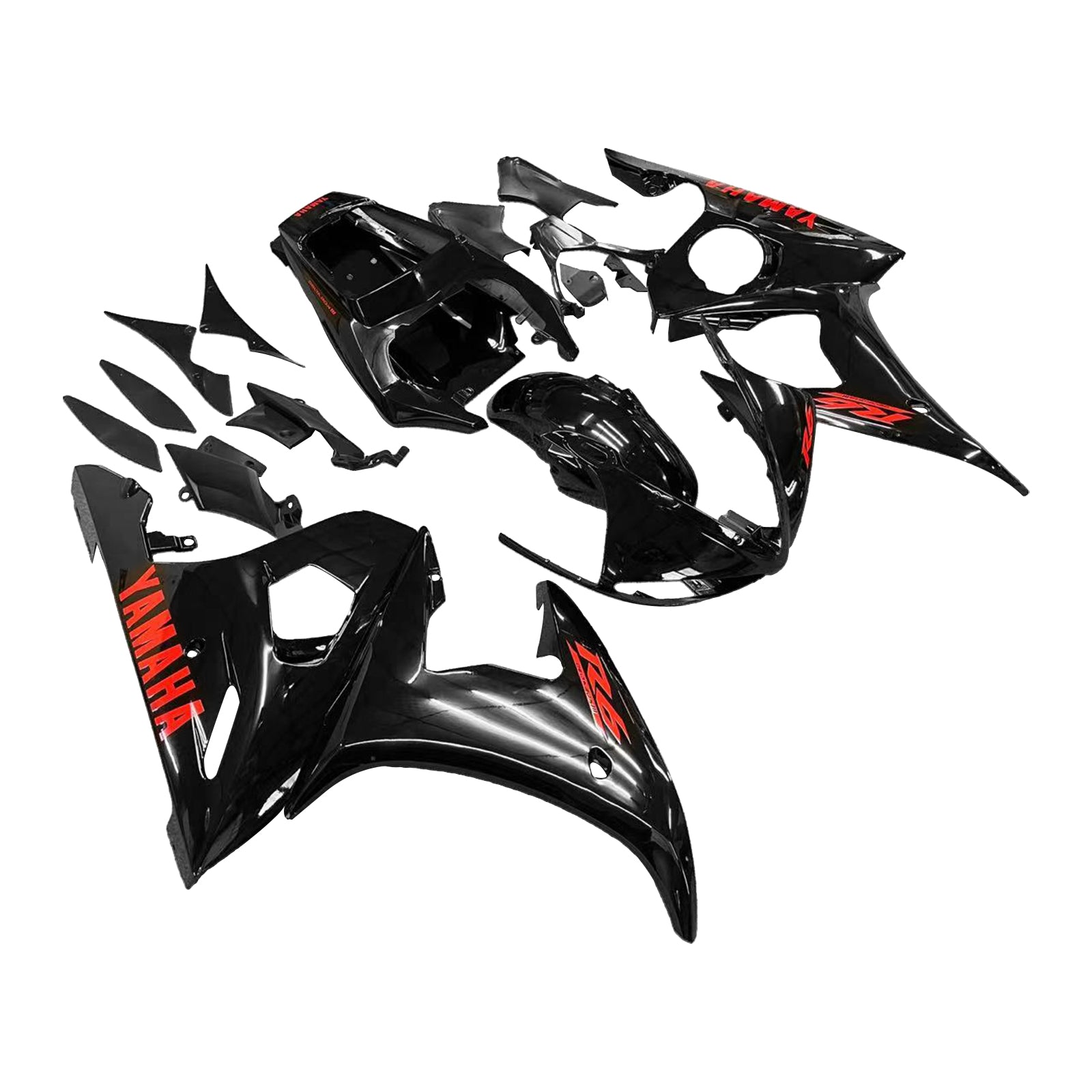 2005 yamaha yzf 600 r6 kit de carénage injection de carrosserie en plastique ABS # 146