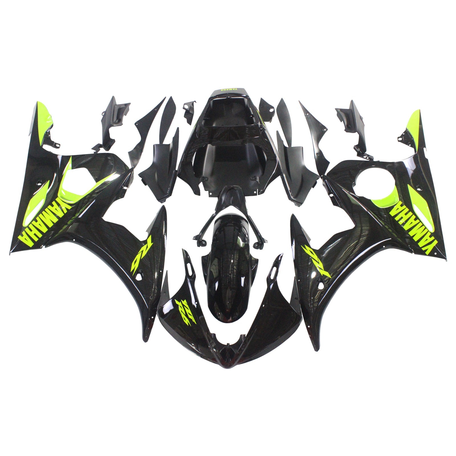 2005 yamaha yzf 600 r6 kit de carénage injection de carrosserie en plastique ABS # 149