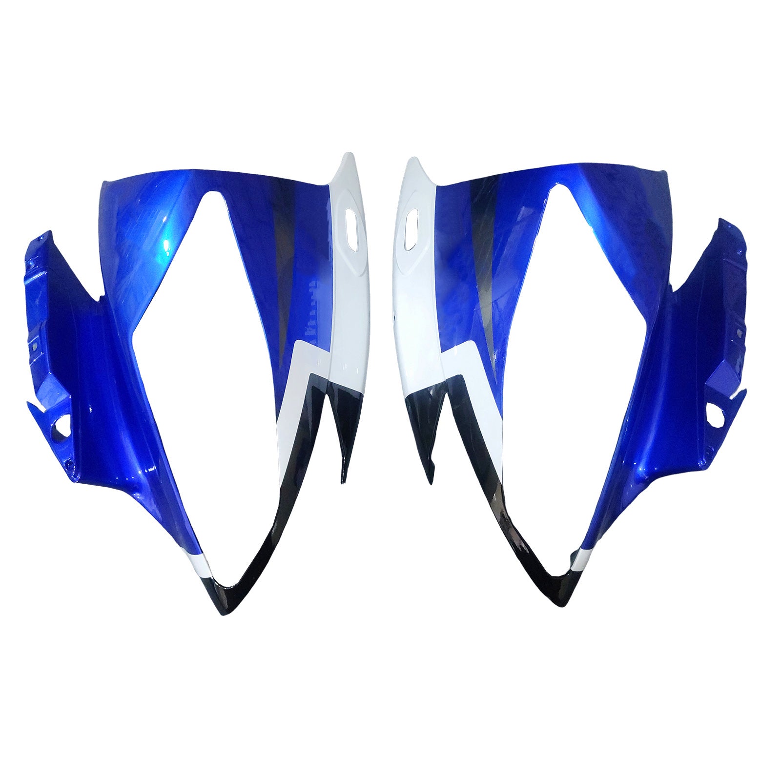 2006-2007 Yamaha YZF-R6 stroomlijnkappen wit blauw nr. 46 FIAT R6 Racing algemeen