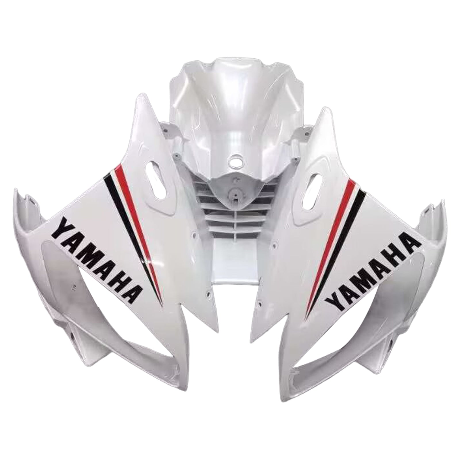 2006-2007 Yamaha YZF-R6 Carénages Blanc Rouge Noir R6 Racing Generic