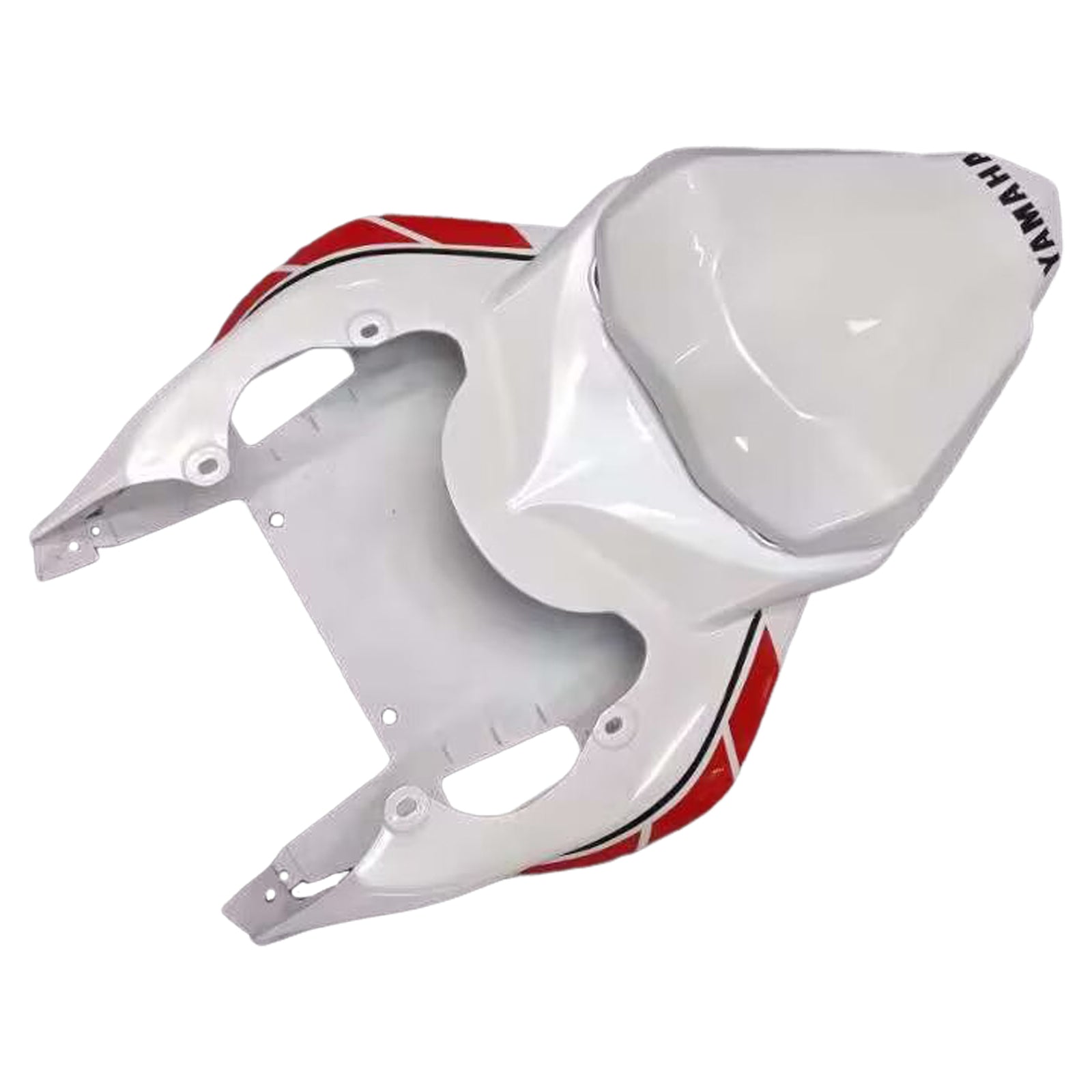 2006-2007 Yamaha YZF-R6 Carénages Blanc Rouge Noir R6 Racing Generic