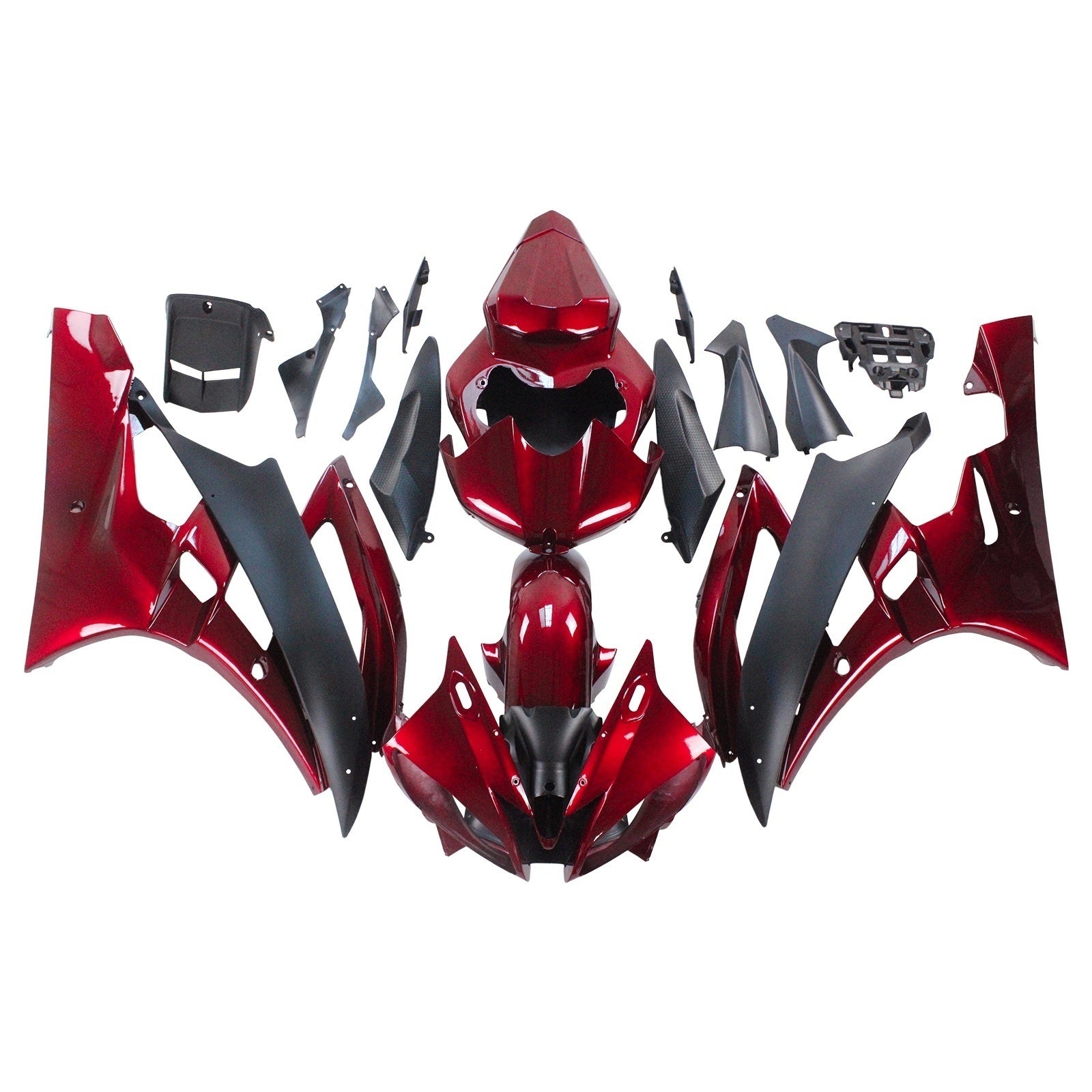 2006-2007 Yamaha YZF 600 R6 Fairing Kit Generic