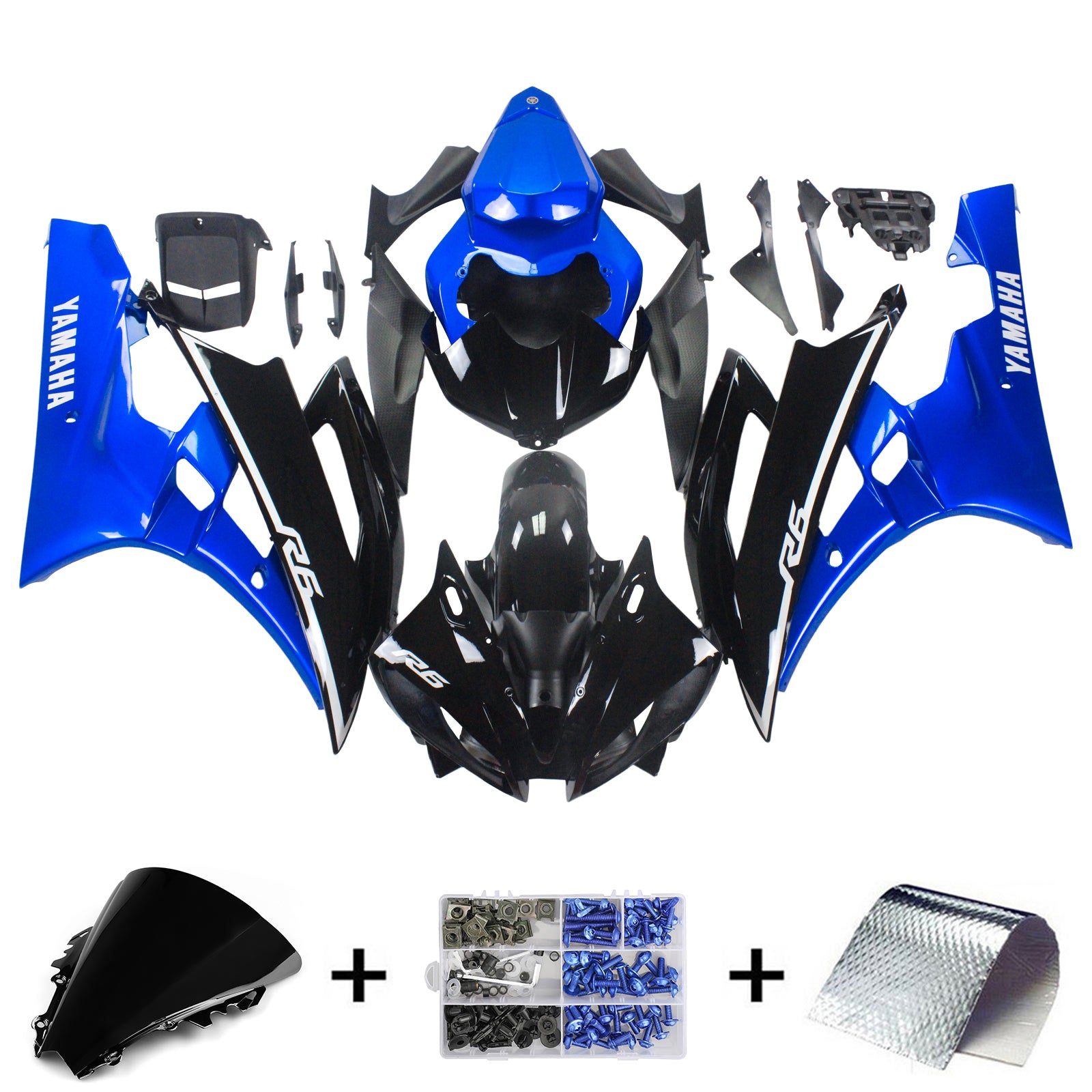 2006-2007 Yamaha YZF 600 R6 kuipset algemeen
