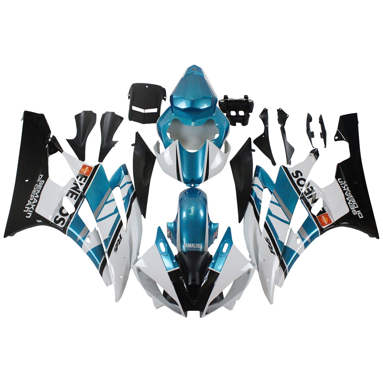 2006-2007 Yamaha YZF 600 R6 Fairing Kit Generic