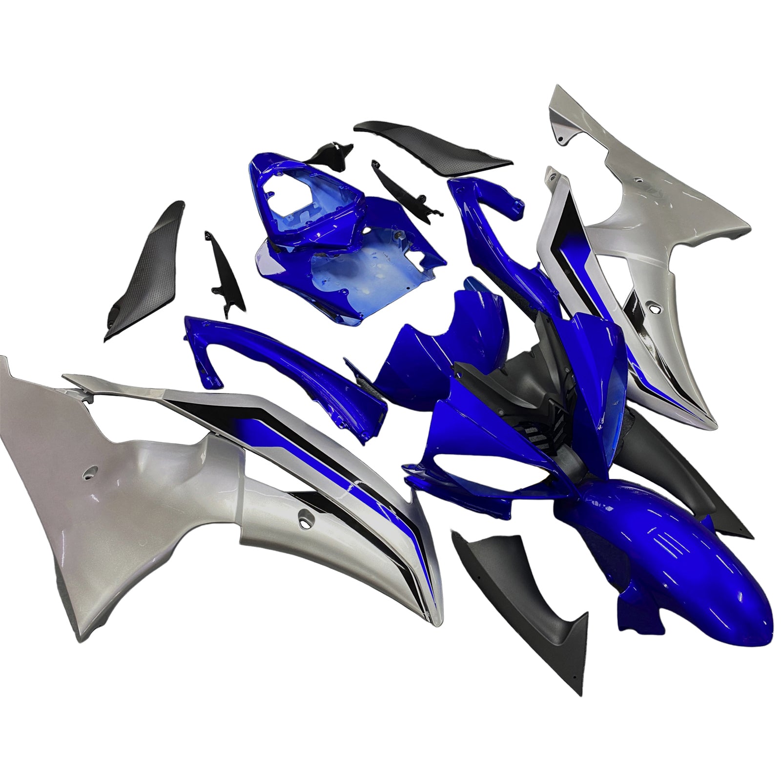 2008-2016 Yamaha YZF 600 R6 Kit de carénage d'injection carrosserie plastique ABS #158
