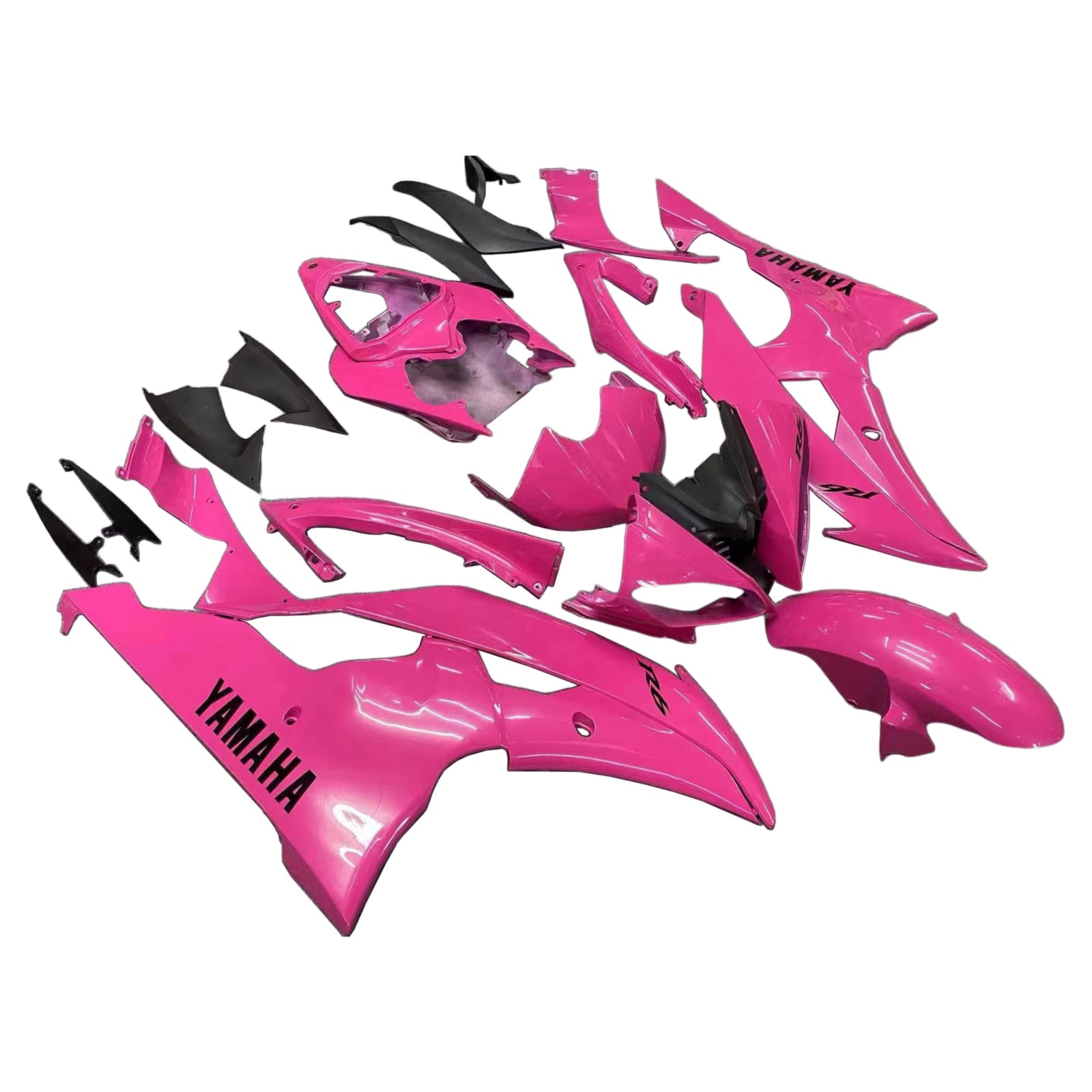 2008-2016 Yamaha YZF 600 R6 Kit de carenado de inyección Carrocería Plástico ABS # 164