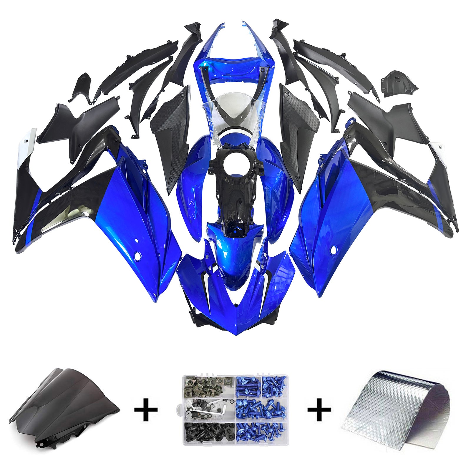 2014-2018 Yamaha YZF-R3 2015-2017 R25 Kit de carénage générique