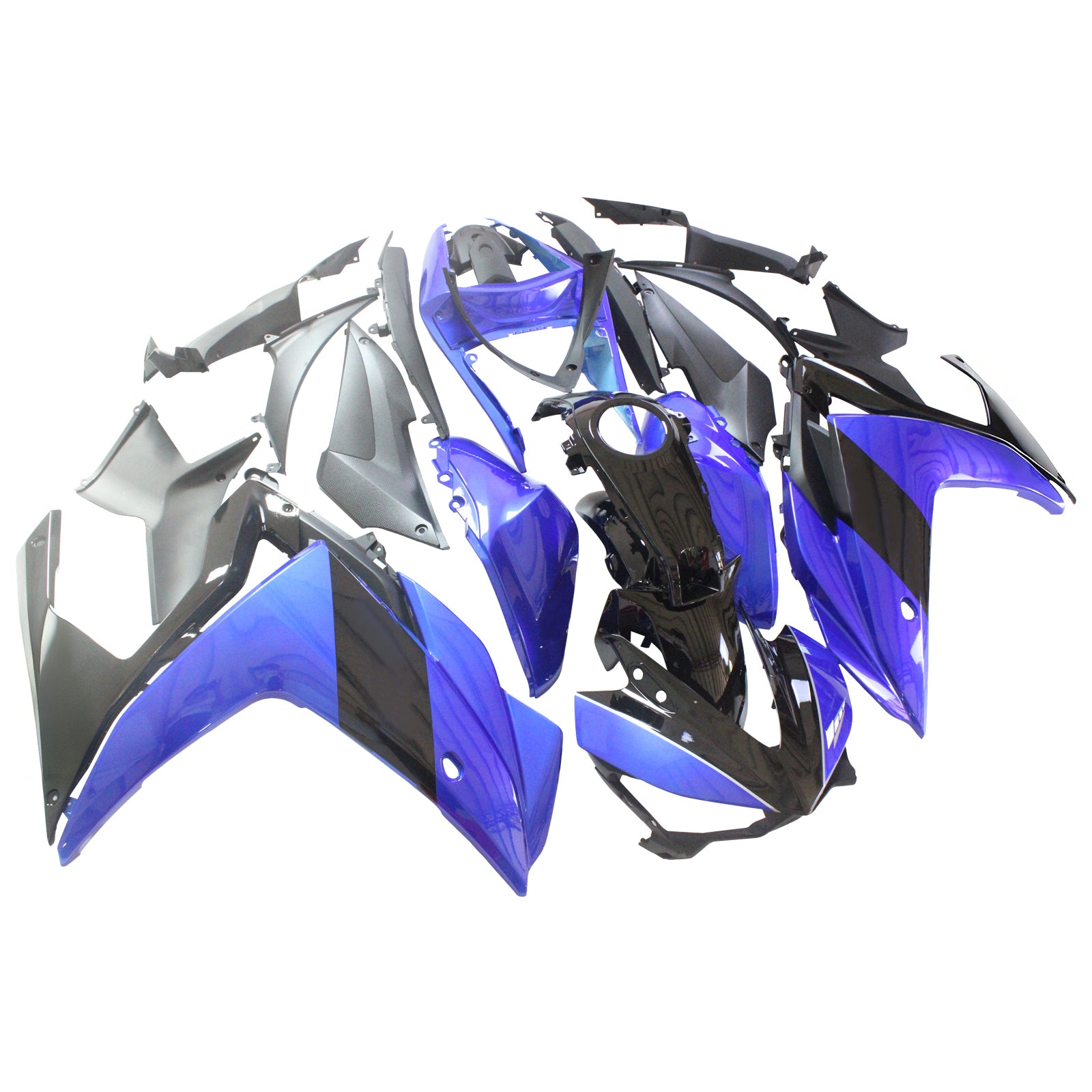 2014-2018 Yamaha YZF-R3 2015-2017 R25 Amotopart Injectiekuipset Carrosserie ABS #118