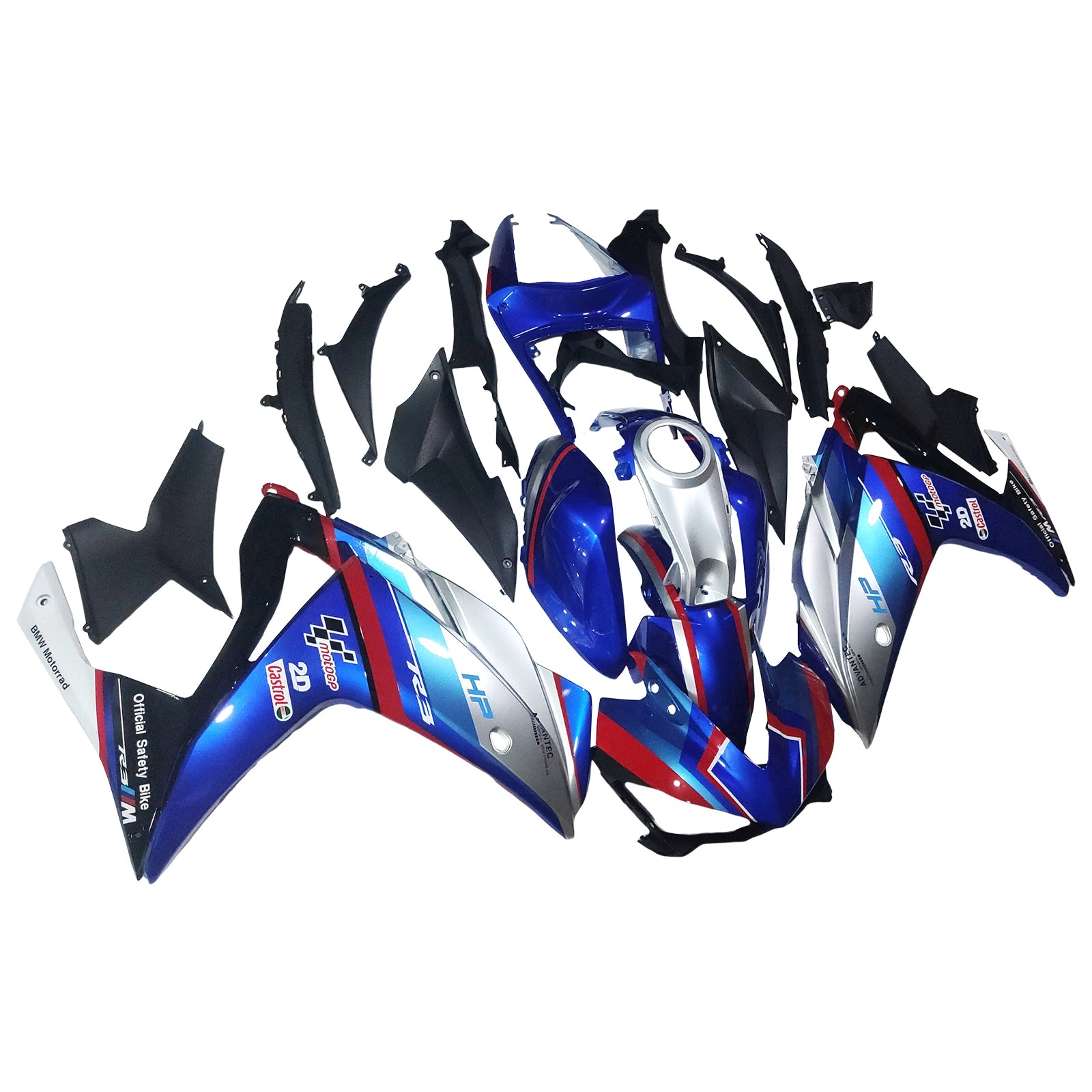 2014-2018 Yamaha YZF-R3 2015-2017 R25 Amotopart Injection Fairing Kit Karosseri ABS #126