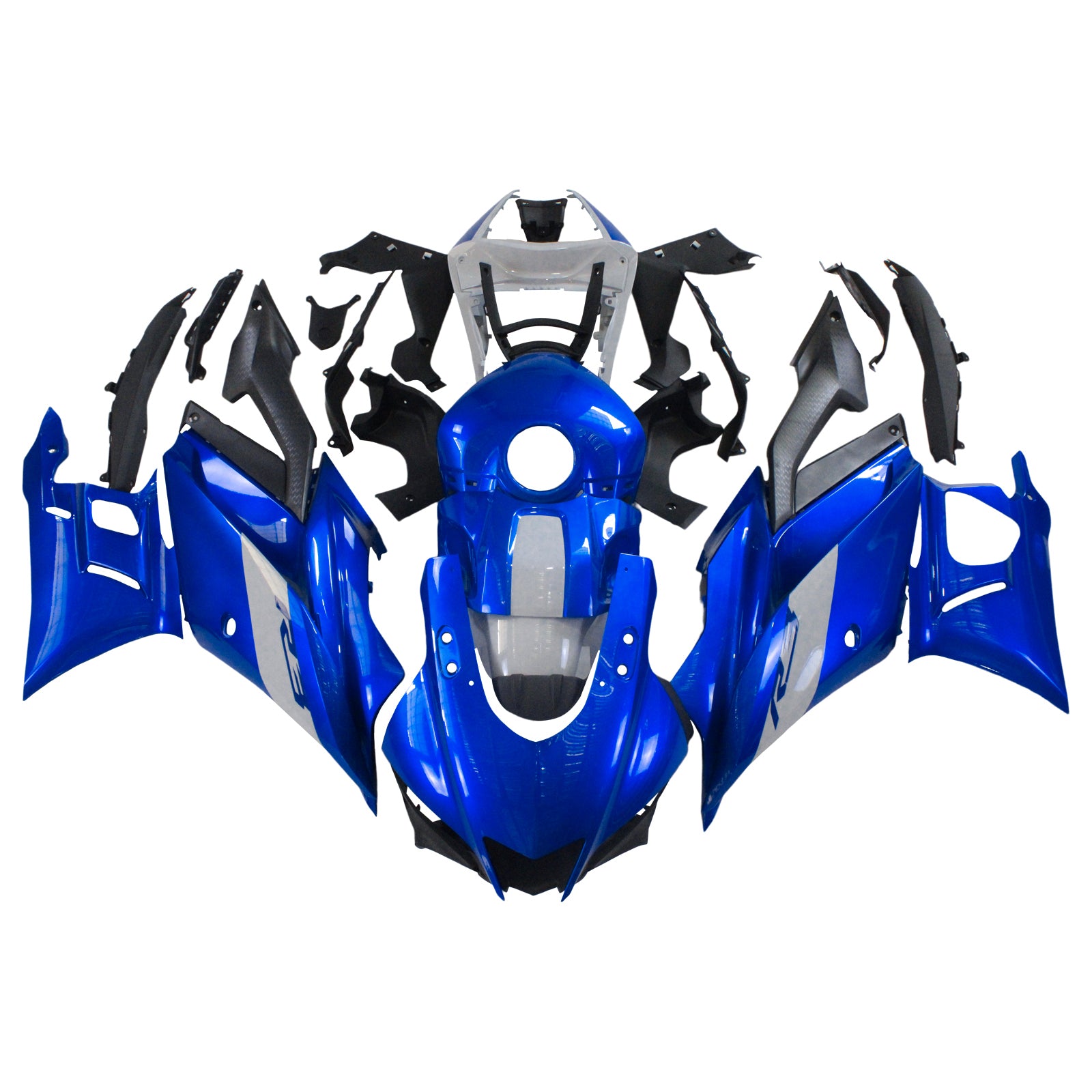 2019-2021 Yamaha YZF-R3 R25 Kit de carénage Bodywork ABS # 101