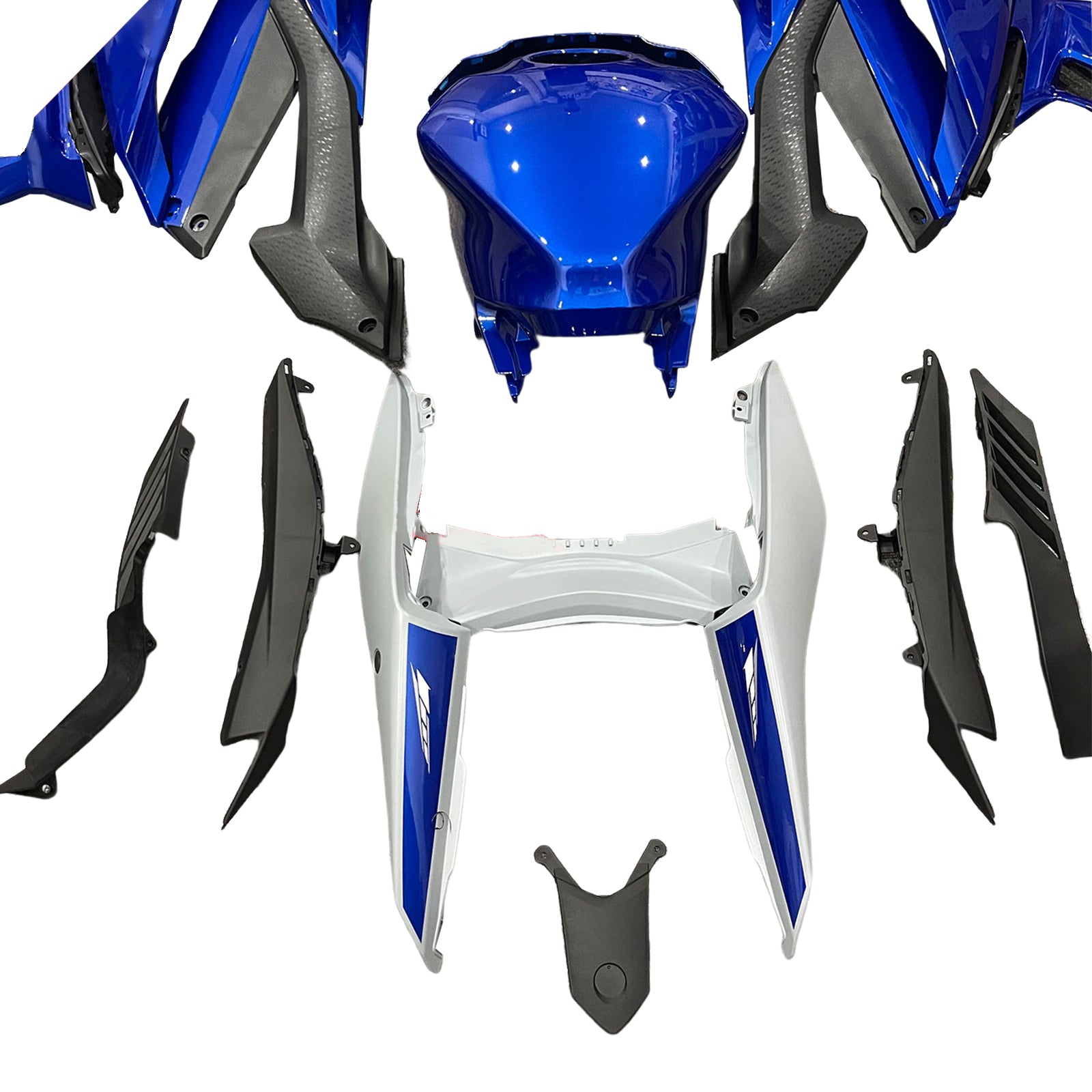2019-2021 Yamaha YZF-R3 R25 Kit de carénage Bodywork ABS # 101