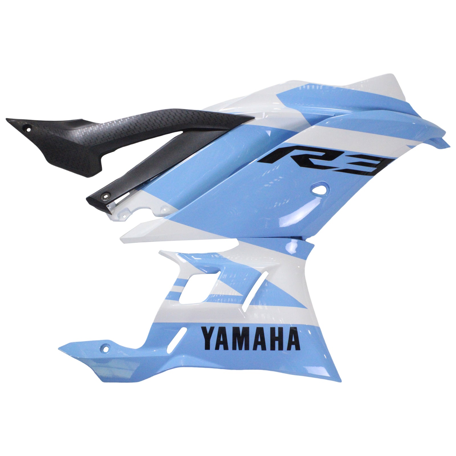 2019-2021 Yamaha YZF-R3 R25 Amotopart Injection Fairing Kit Bodywork Plastic ABS #123