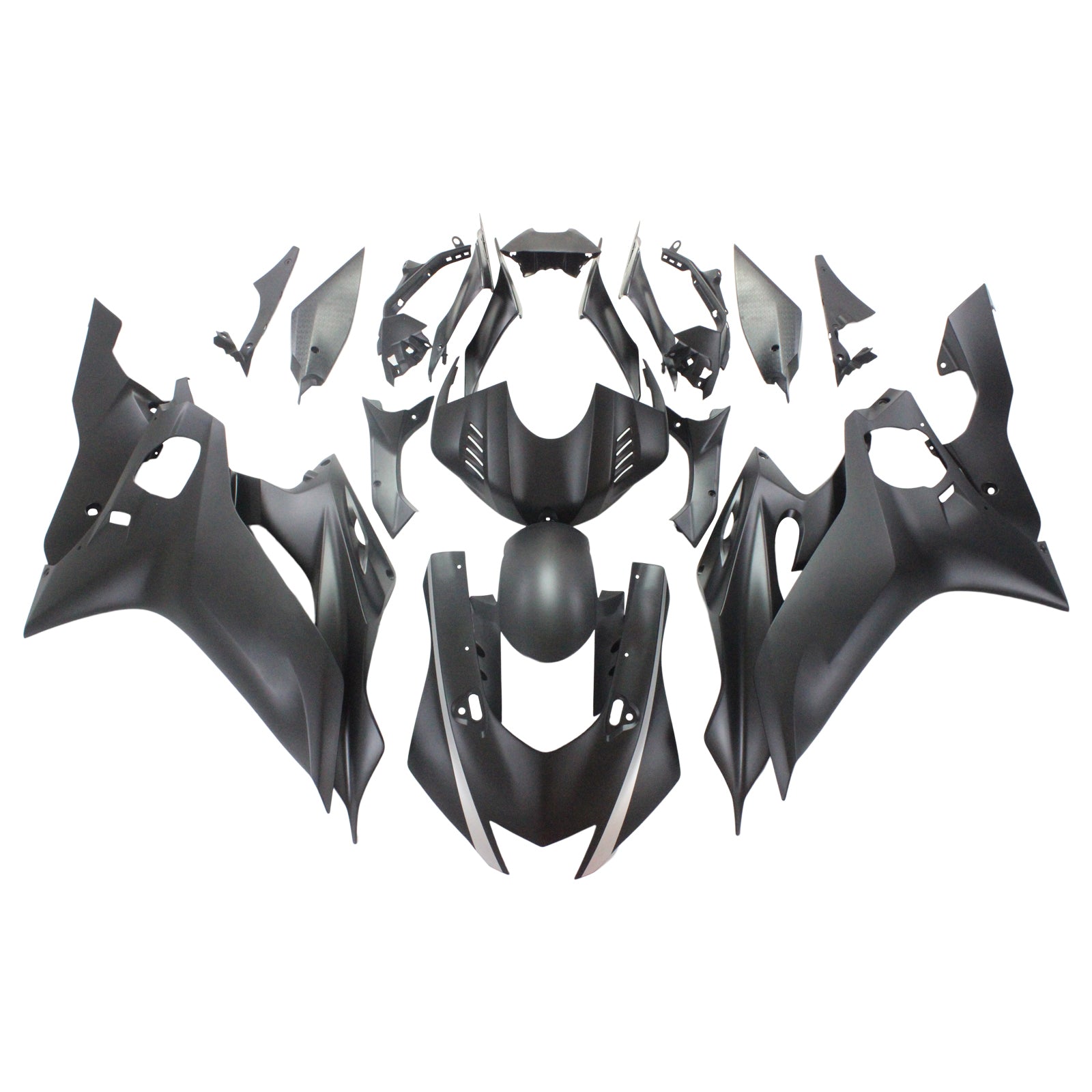 2017-2020 Yamaha YZF 600 R6 Injeksjon Fairing Kit Bodywork Plastic ABS #101