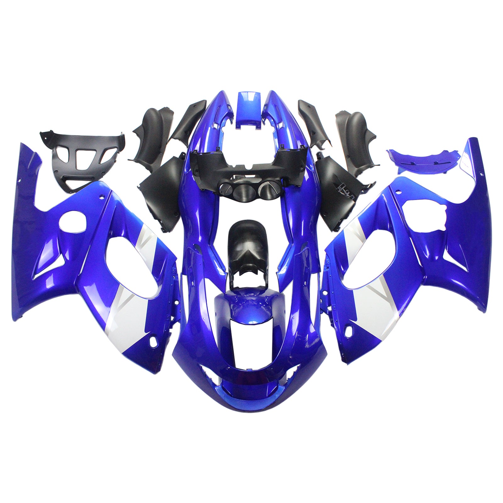 1996-2007 Yamaha YZF 600R Thundercat Amotopart Kit de carenado de inyección Carrocería Plástico ABS # 103