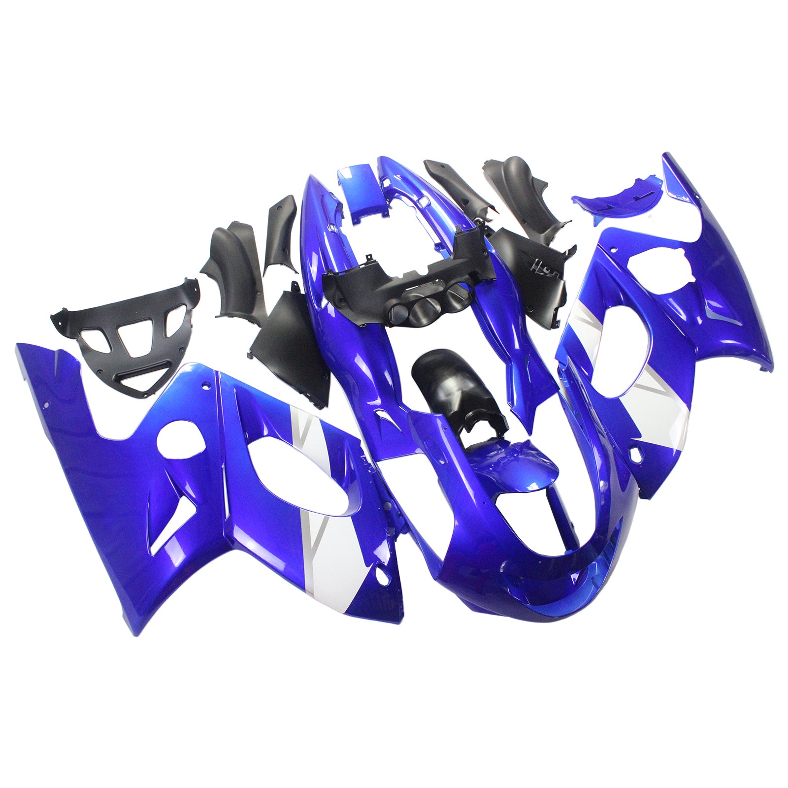 1996-2007 Yamaha YZF 600R Thundercat Amotopart Kit de carenado de inyección Carrocería Plástico ABS # 103