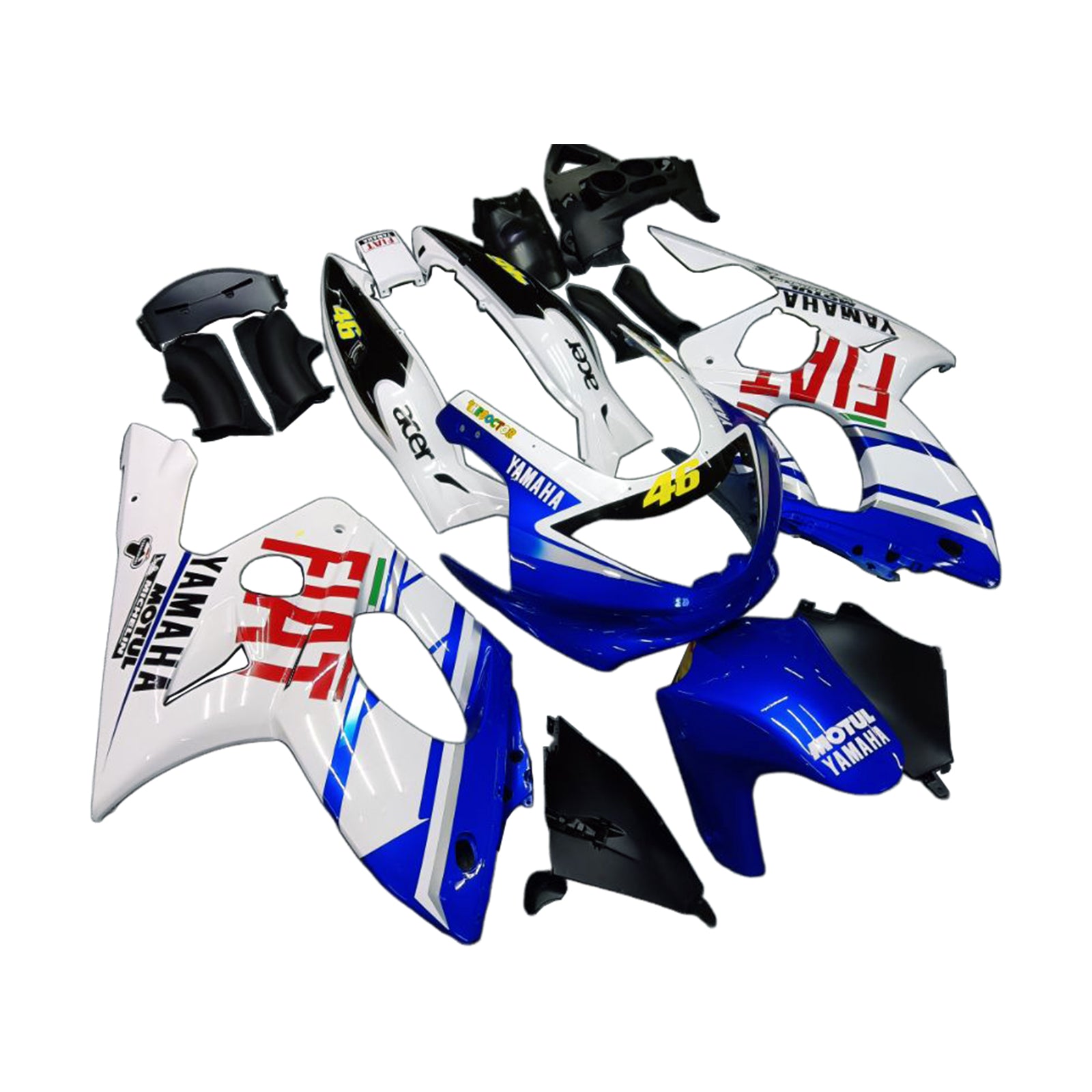 1996-2007 Yamaha YZF 600R Thundercat Amotopart Injection Fairing Kit Bodywork Plastic ABS #105