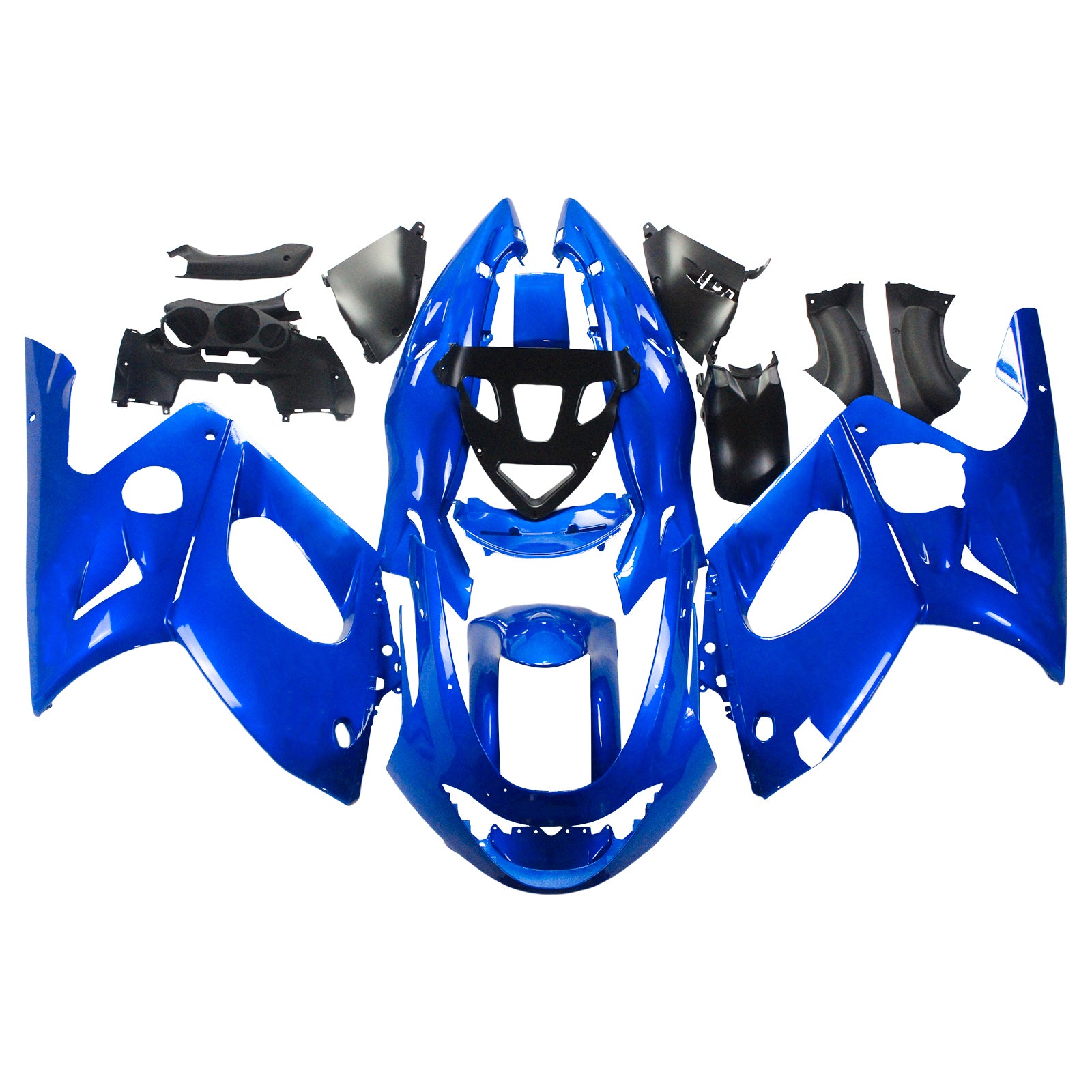 1996-2007 Yamaha YZF 600R Thundercat Amotopart injectiekuipset carrosserie kunststof ABS #113