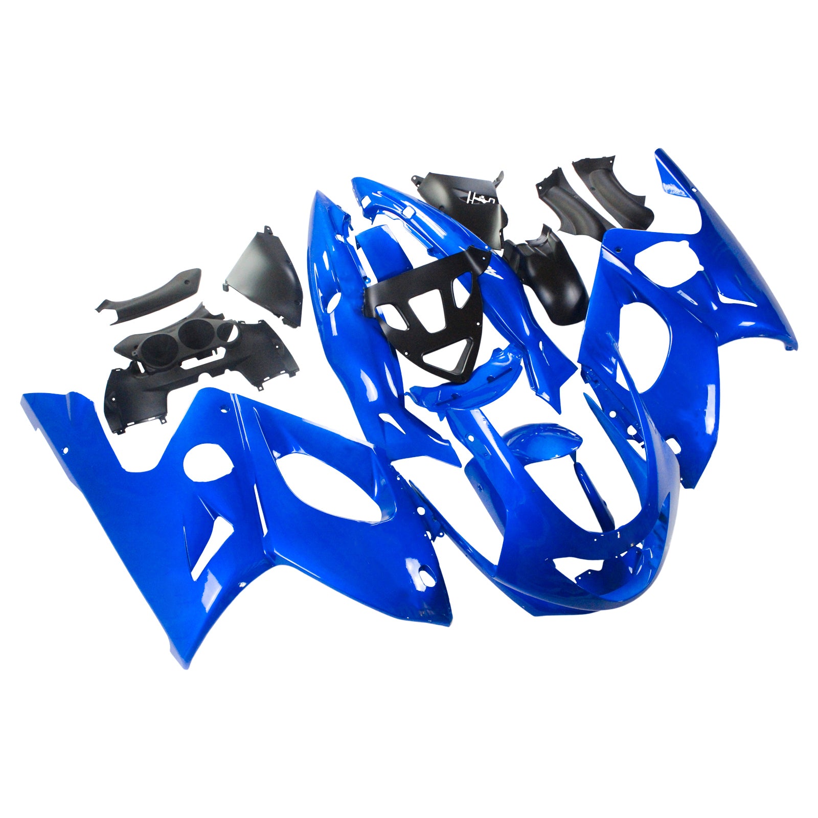 1996-2007 Yamaha YZF 600R Thundercat Amotopart Injection Fairing Kit Karosseri Plast ABS #113