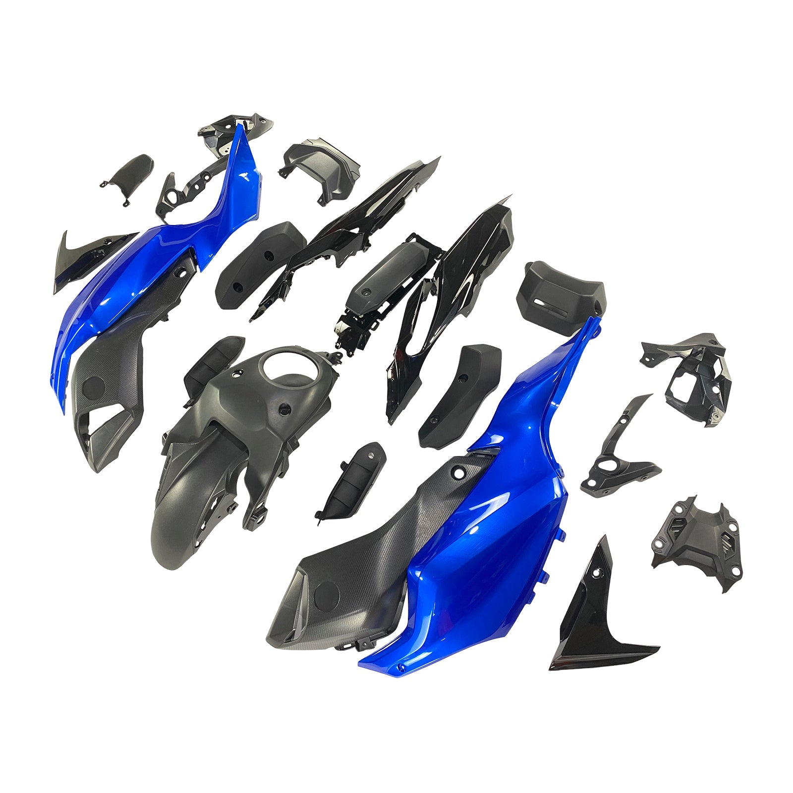 2012-2017 Yamaha MT07 Injectiekuipset Carrosserie Kunststof ABS #102