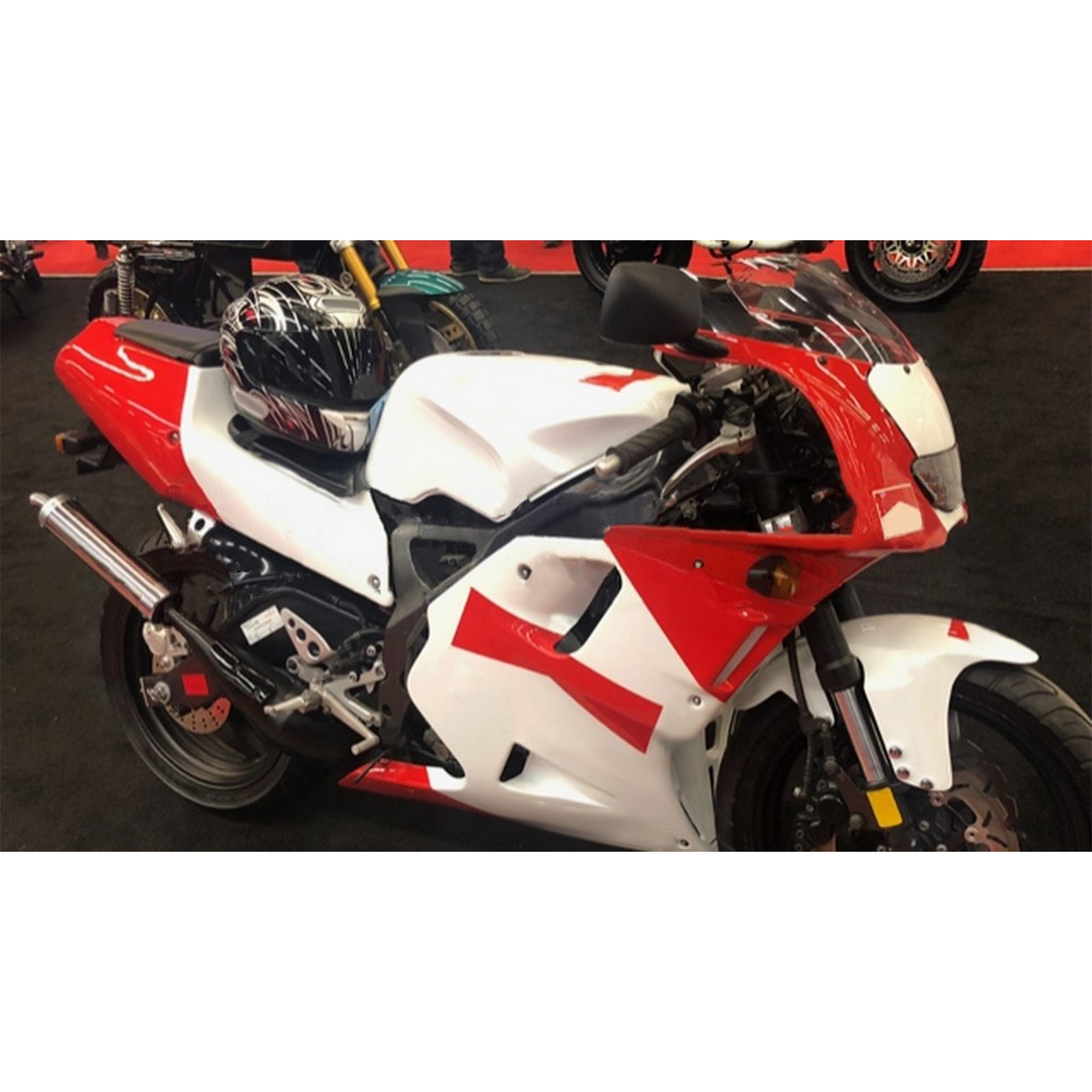 1991-1994 Yamaha TZR 250 Amotopart Kit de carenado de inyección Carrocería Plástico ABS # 102