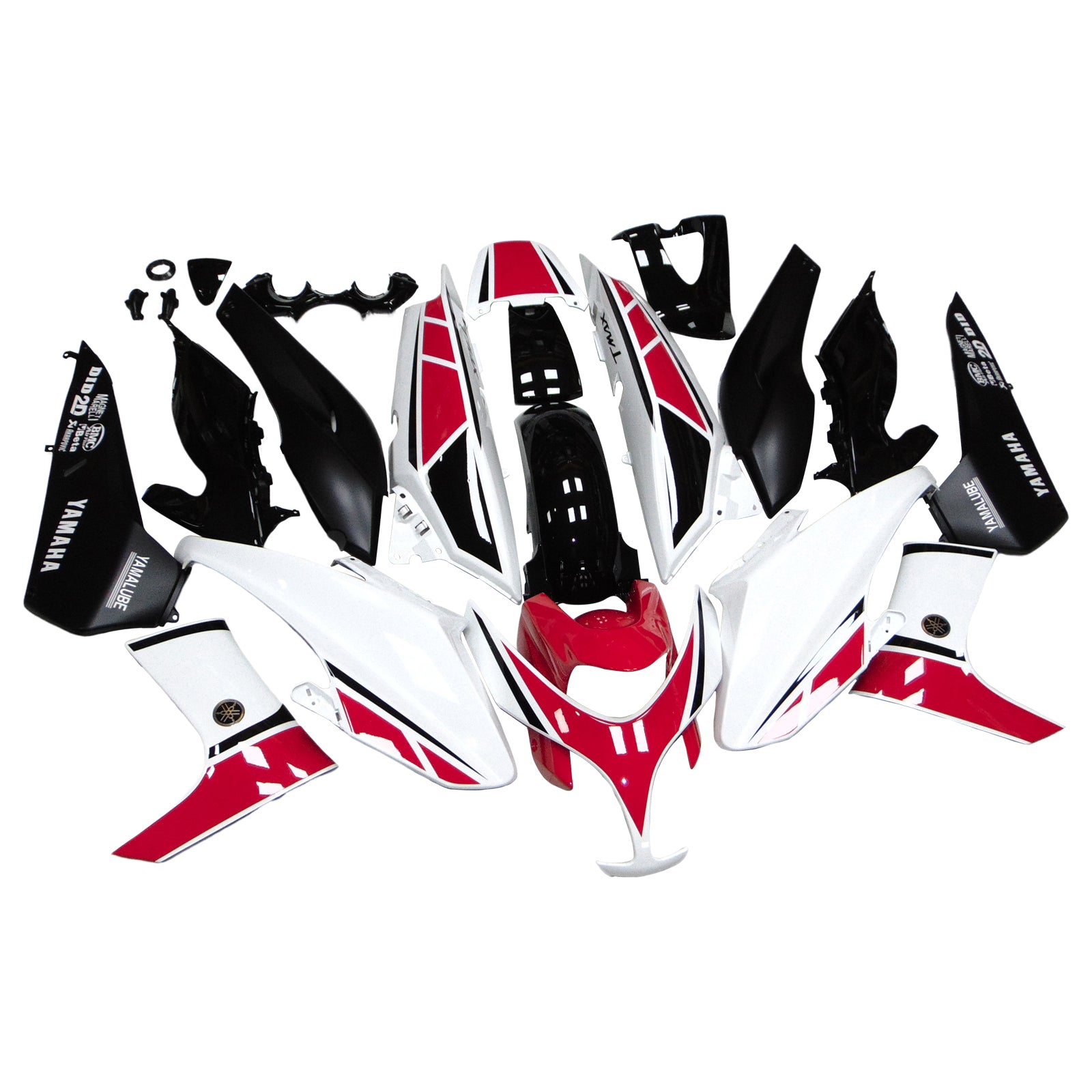 2008-2012 Yamaha T-Max XP500 Amotopart Injection Fairing Kit Bodywork Plastic ABS #101