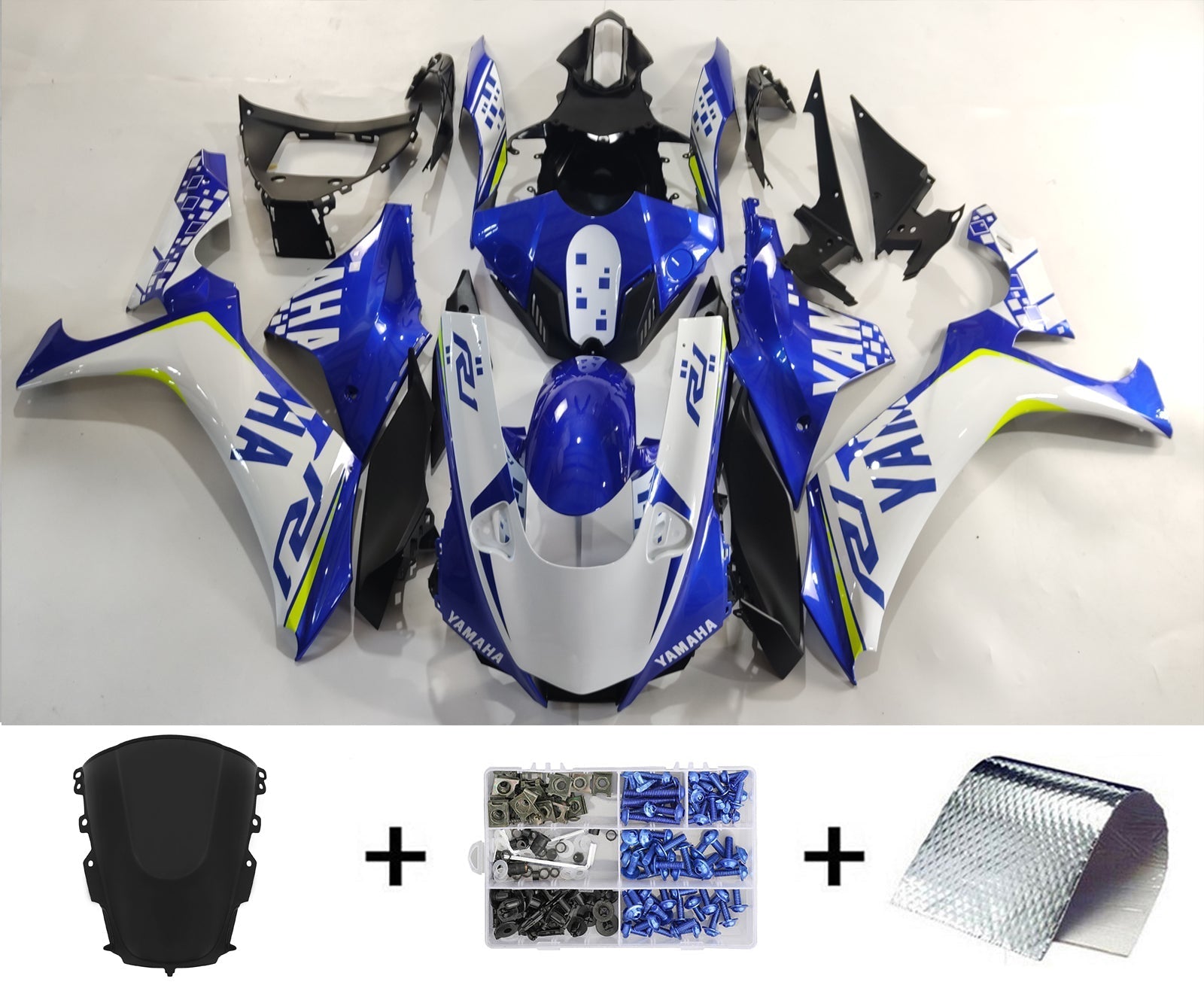 2020-2025 YAMAHA YZF R1 Vstrekovacia kapotaová súprava KOSTORSKÁ PLASTNÁ ABS #101