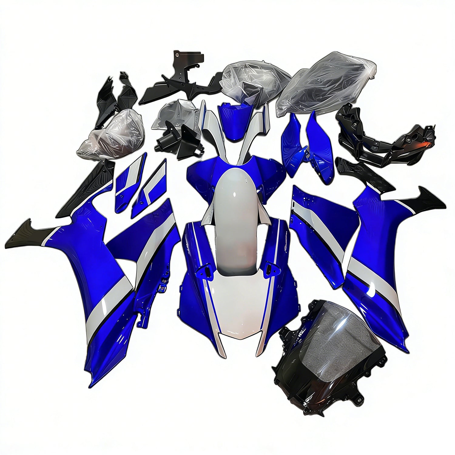2020-2025 Yamaha YZF R1 Kit de carénage d'injection carrosserie plastique ABS #101