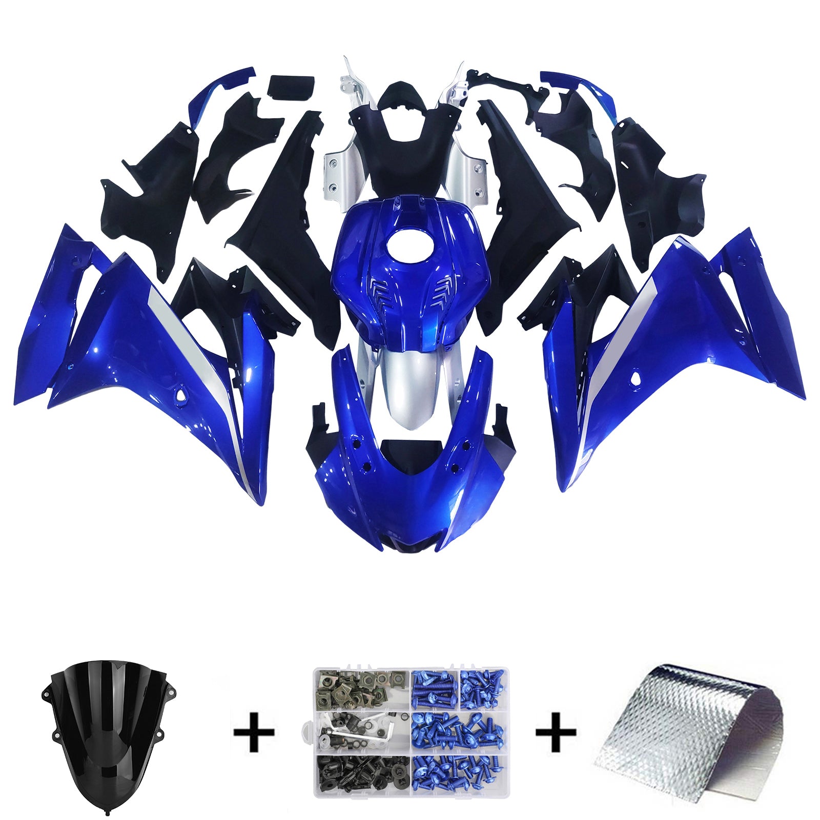 Kit de carénage d'injection Yamaha YZF R125 2019-2024