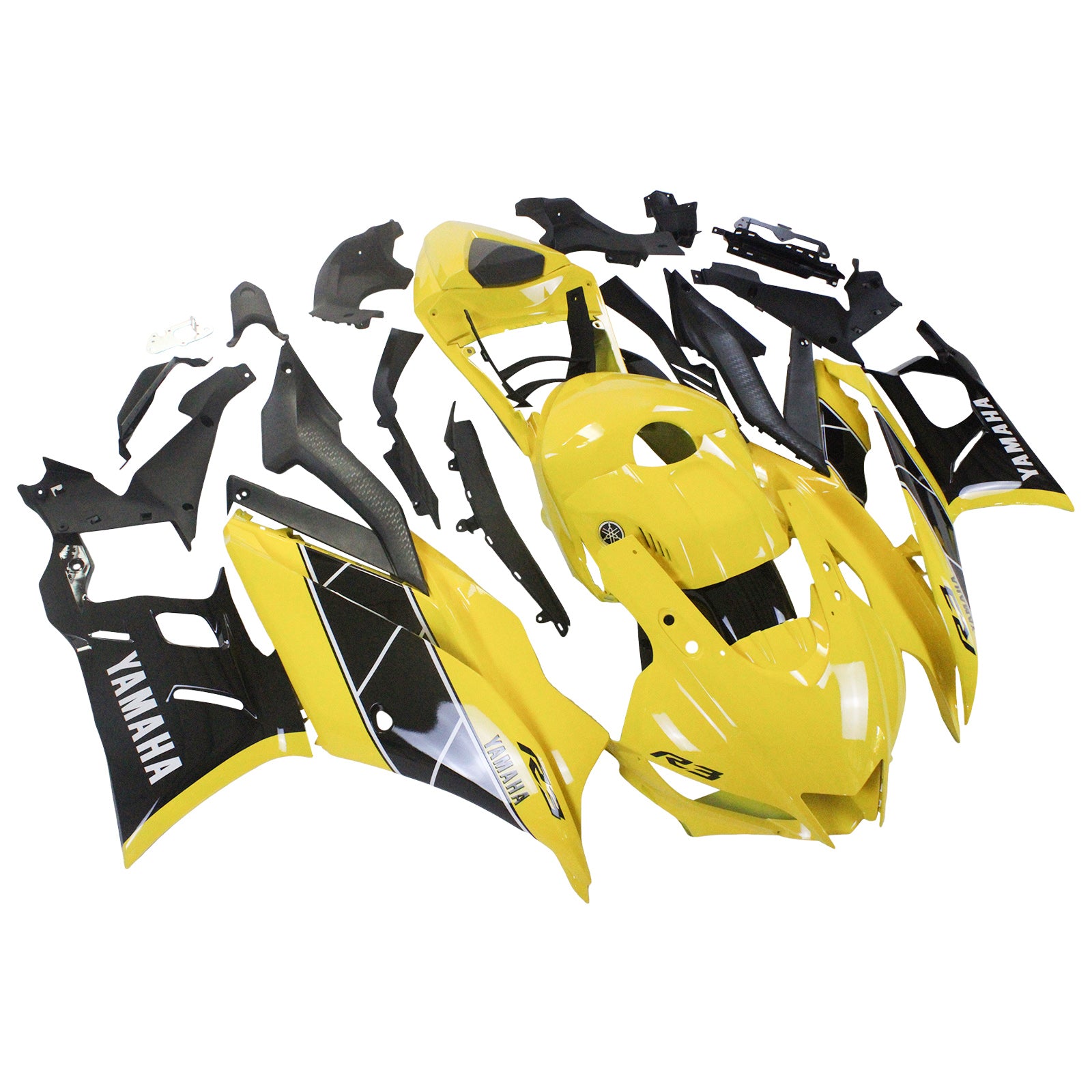 2022-2023 Yamaha YZF-R3 R25 Injection Fairing Kit Bodywork Plastic ABS #112