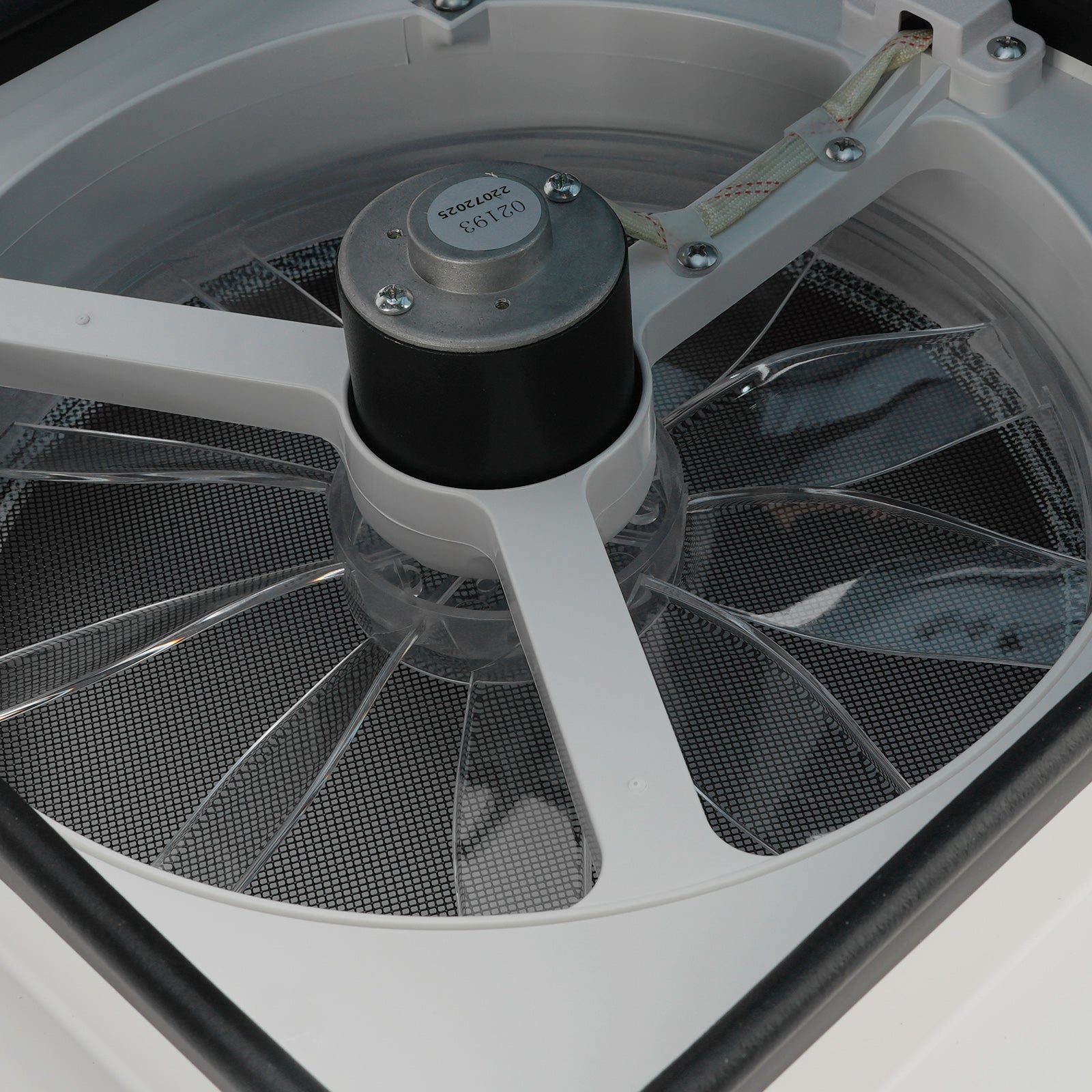 11" RV Caravan Roof Vent 3-Speed Motor RV Fan 12V Skylight With LED Light