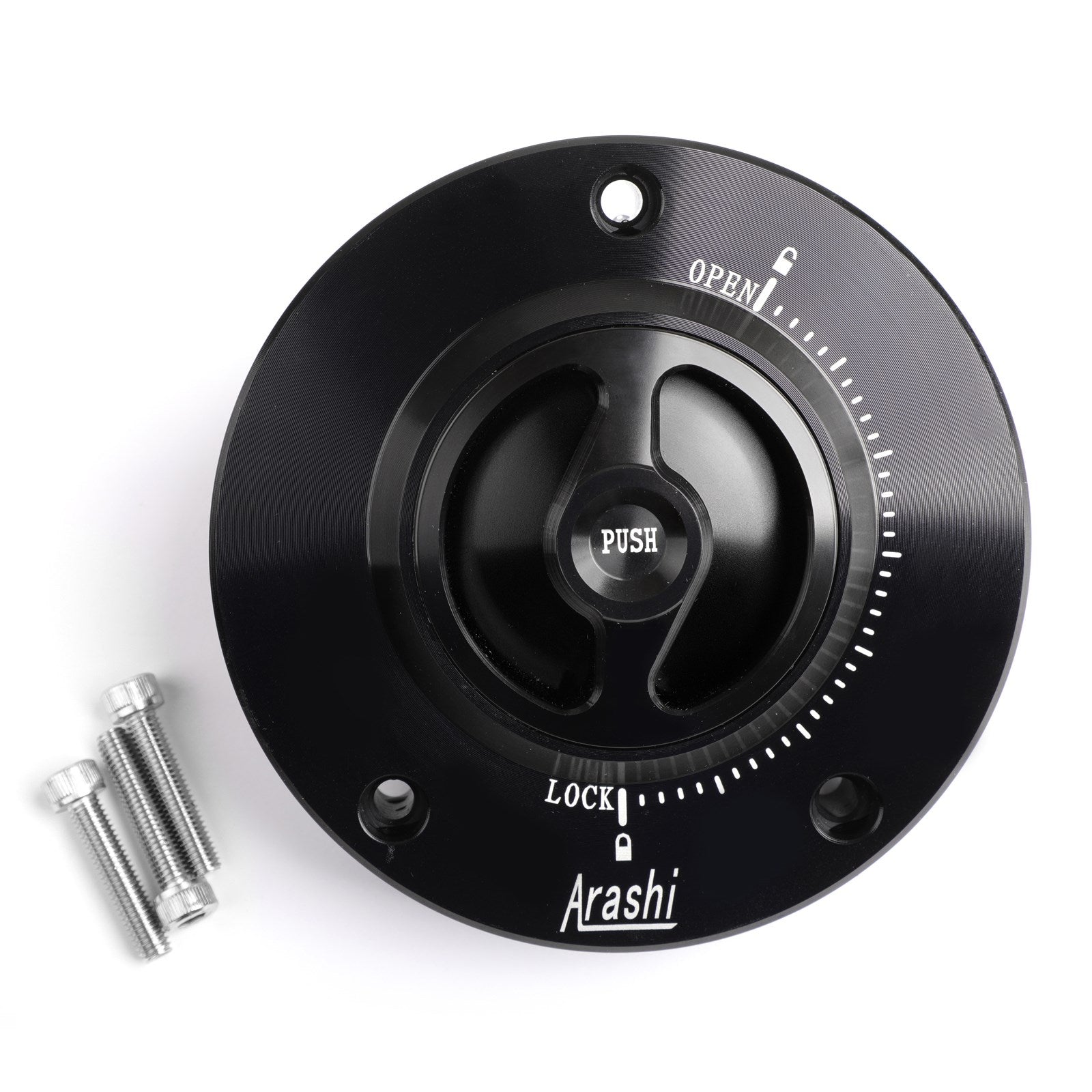 Quick Release Fuel Gas Cap Black For Suzuki SV650 SV650S SV1000 SV1000S 03-18