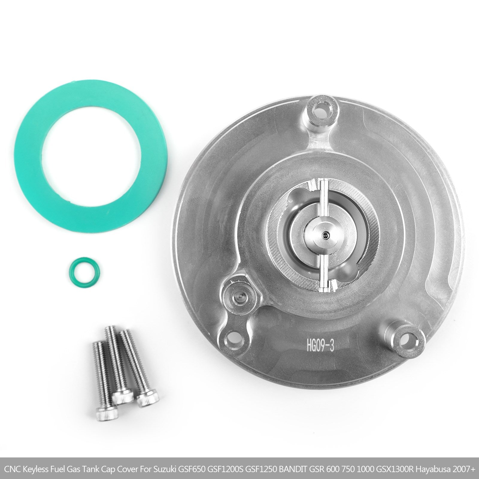 Quick Release Fuel Gas Cap Black For Suzuki SV650 SV650S SV1000 SV1000S 03-18