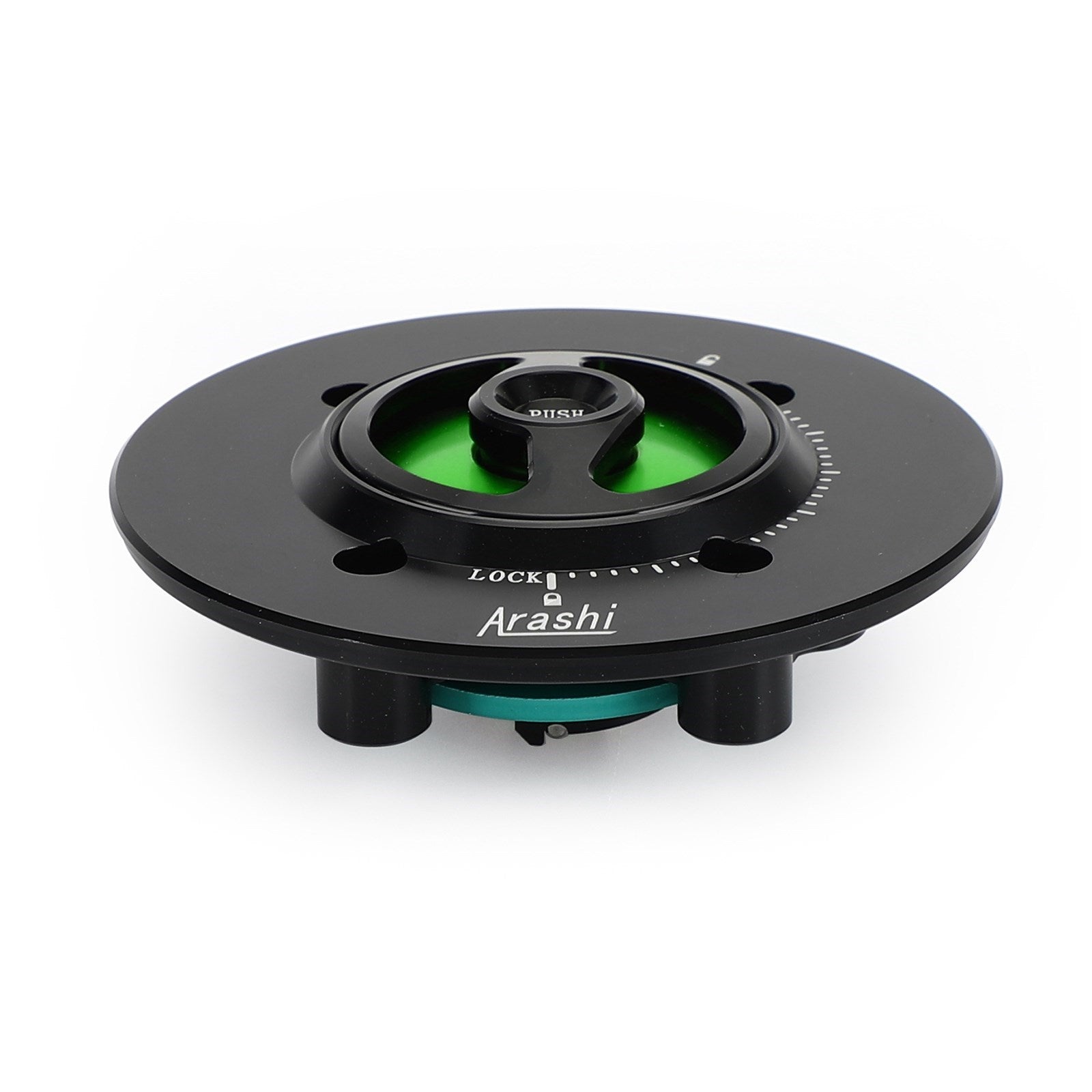 Quick Release Fuel Gas Cap Black For Kawasaki Ninja 400 650 ZX-6R 2019-2022