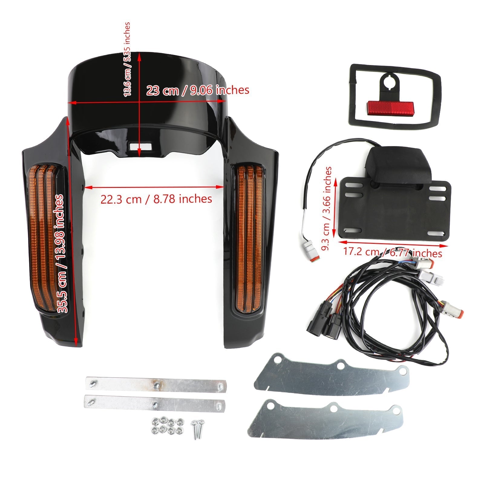 2014-2018 Ultra Limited FLHTK Rear Fender LED Light