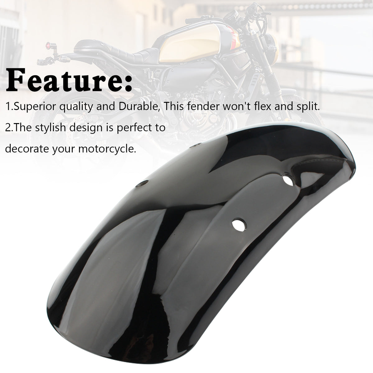 ABS Short Front Fender Mudguard For Moto Guzzi V7 III V7 II Stone Special Nevada