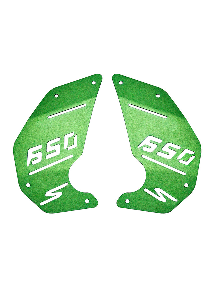 Engine Cover Plate Side Panel Green For Kawasaki Vulcan S En650 Vn650 15-22 Cafe