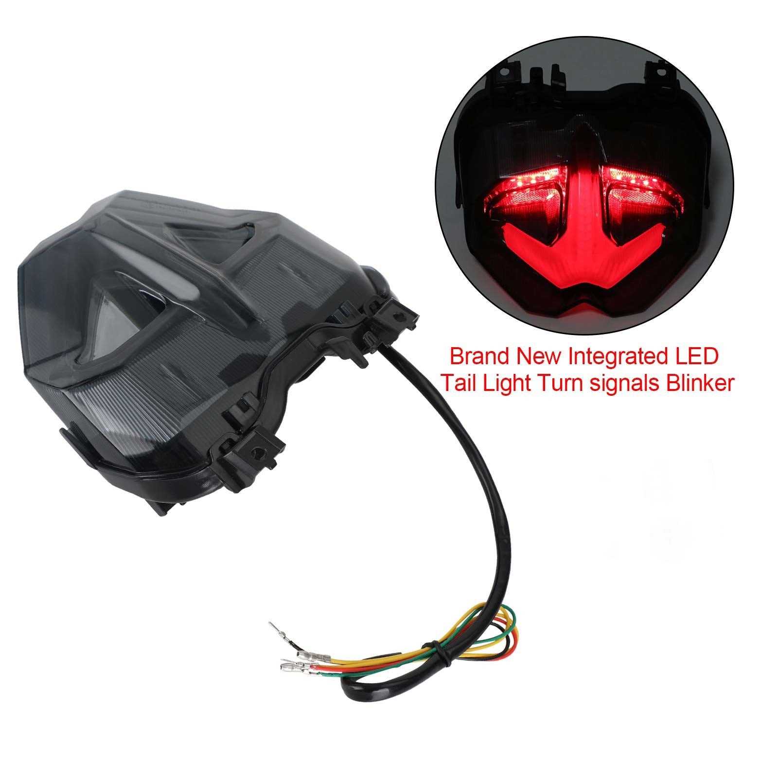 Tail Brake Lights Turn Signal Integrated For YAMAHA MT-09 MT10 SP 2021-2022 Generic